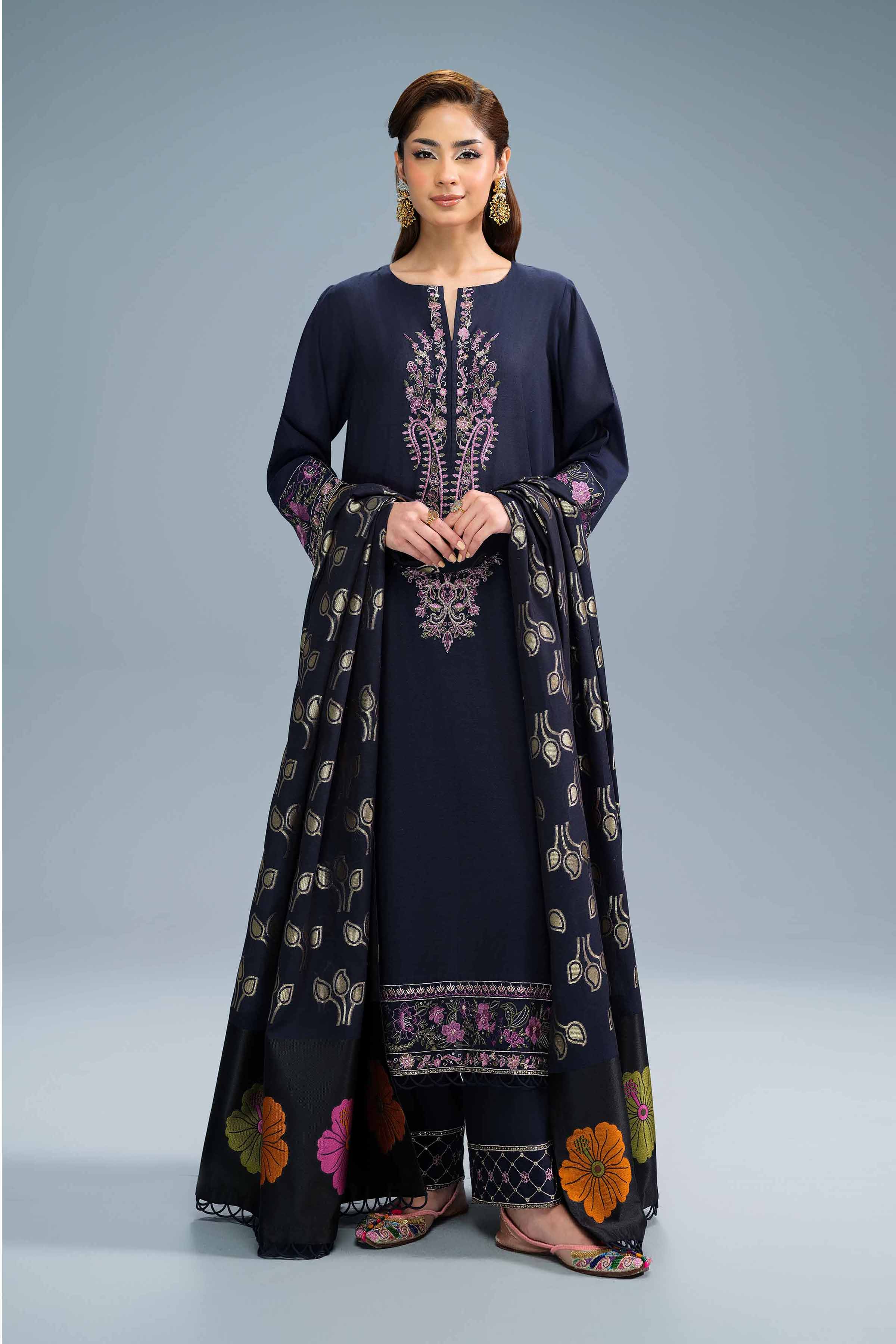 3 Piece - Embroidered Suit - 42308039 - Image 2