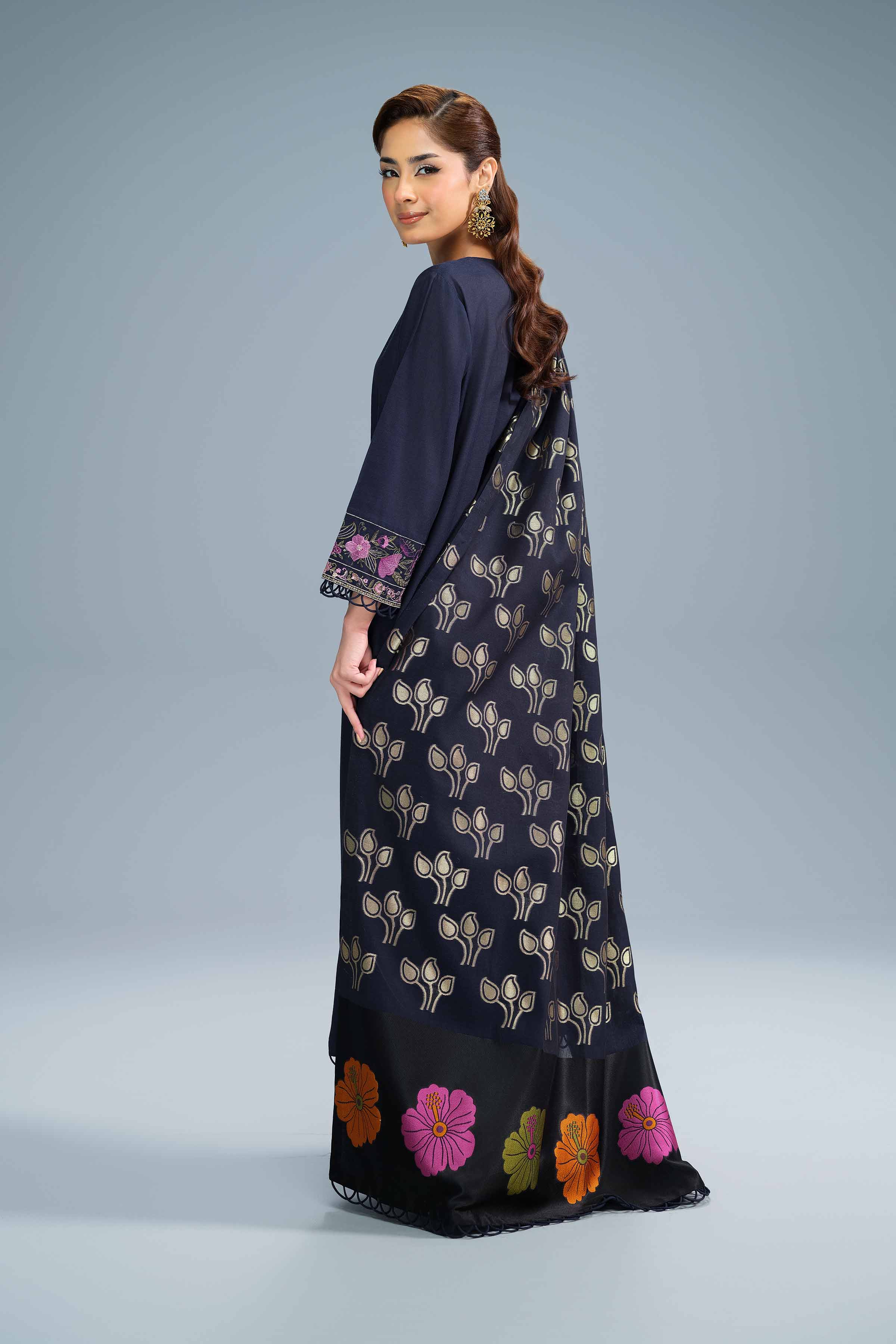 3 Piece - Embroidered Suit - 42308039 - Image 3