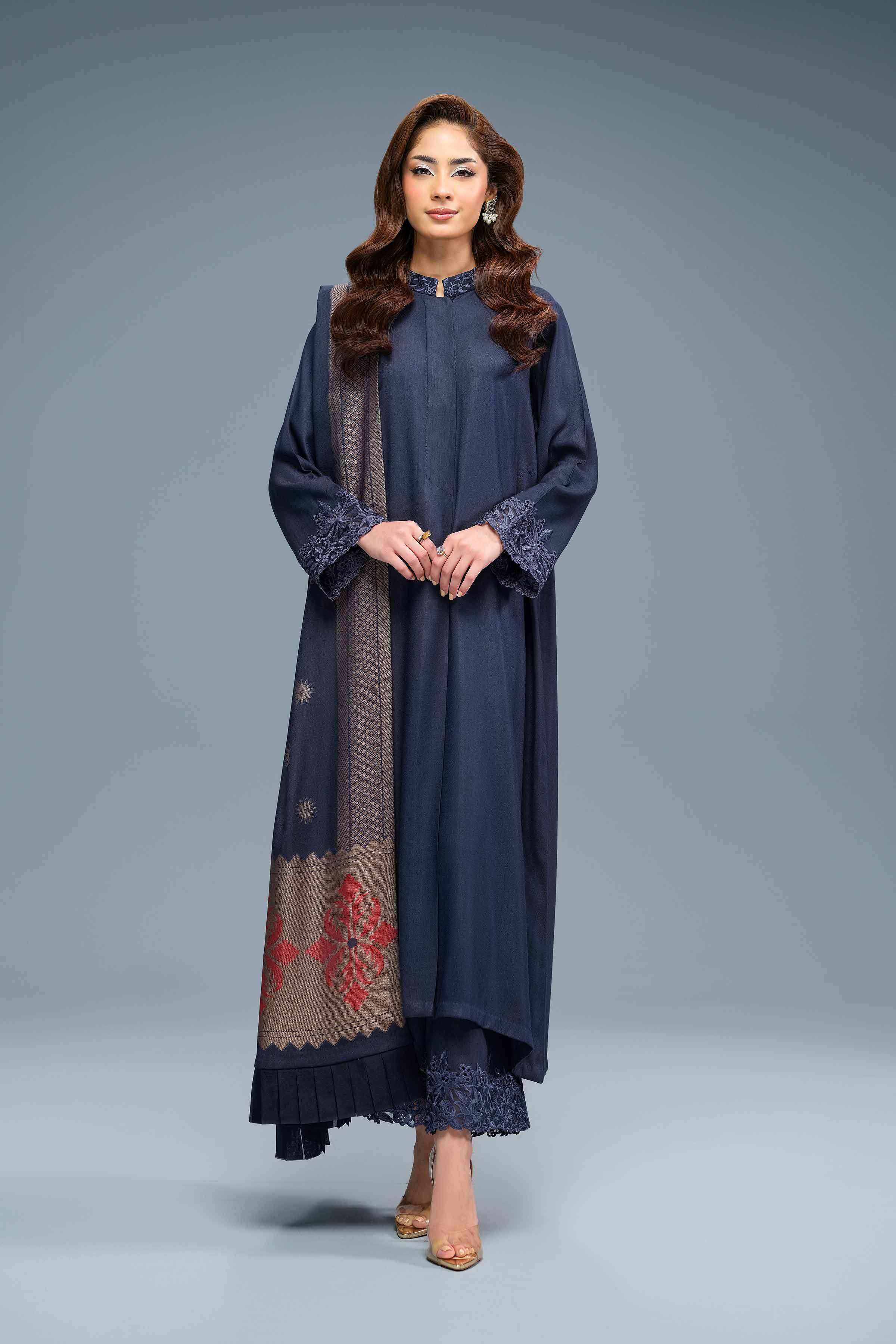 3 Piece - Embroidered Suit - 42308042