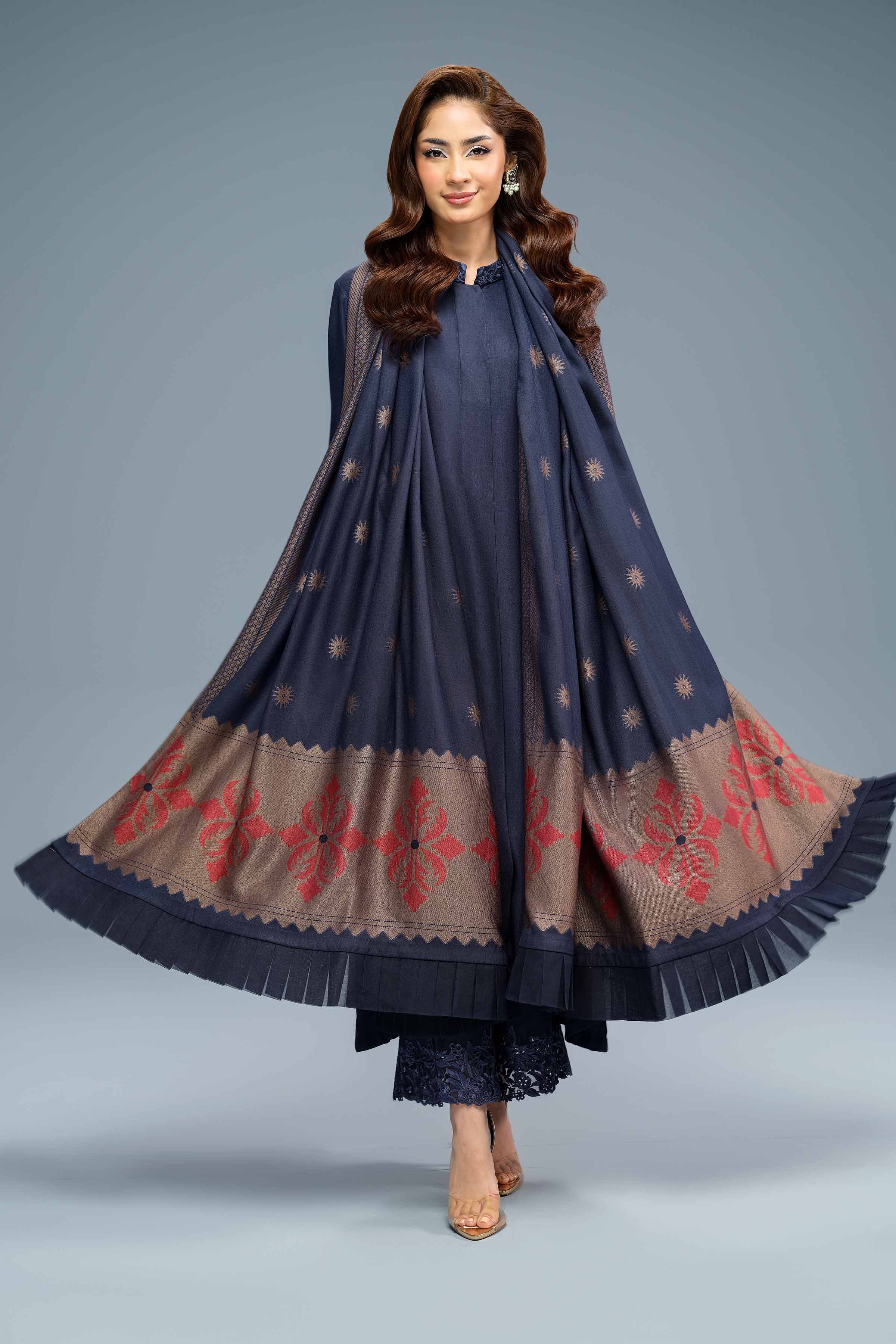 3 Piece - Embroidered Suit - 42308042 - Image 4