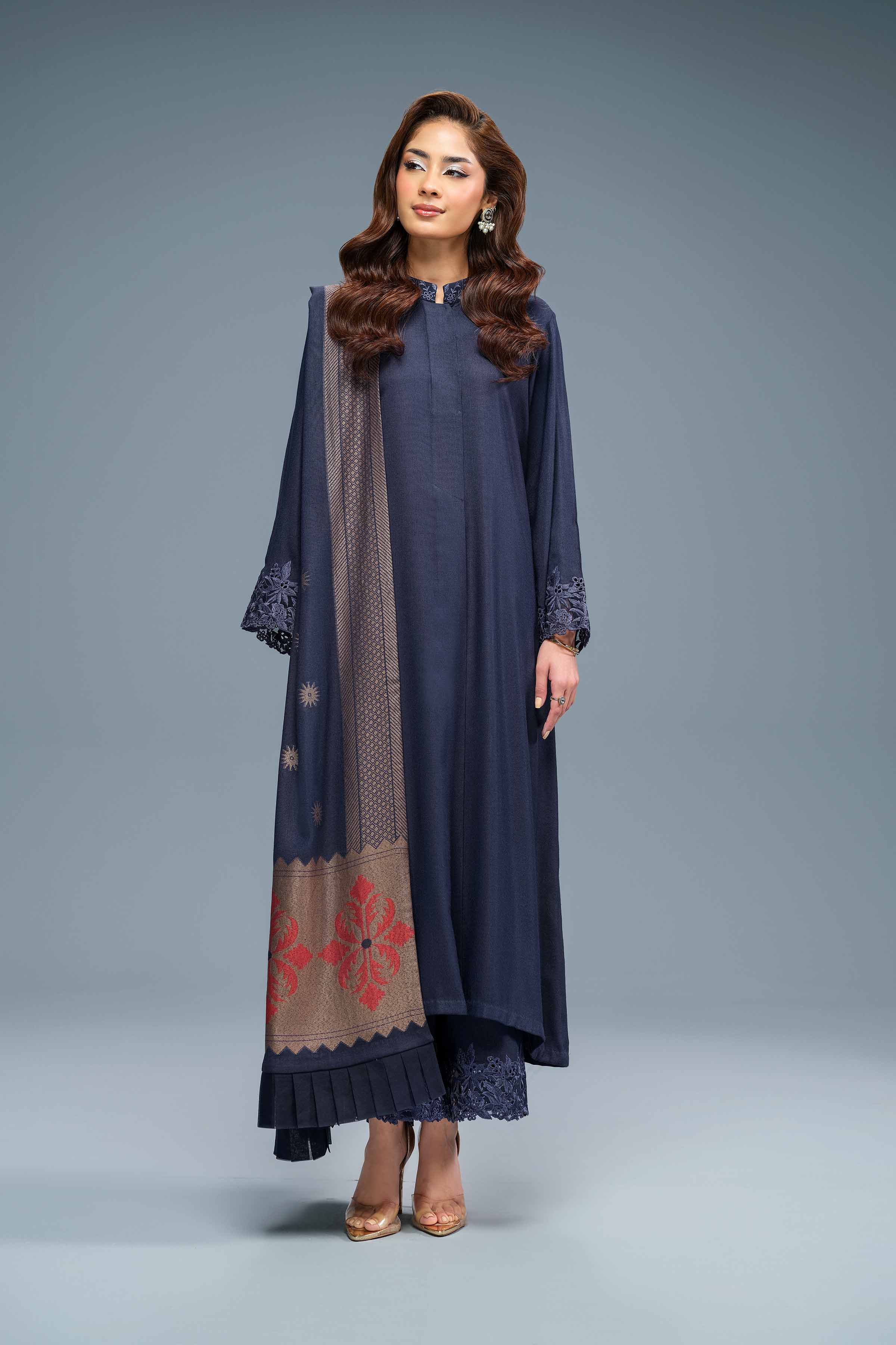 3 Piece - Embroidered Suit - 42308042 - Image 5