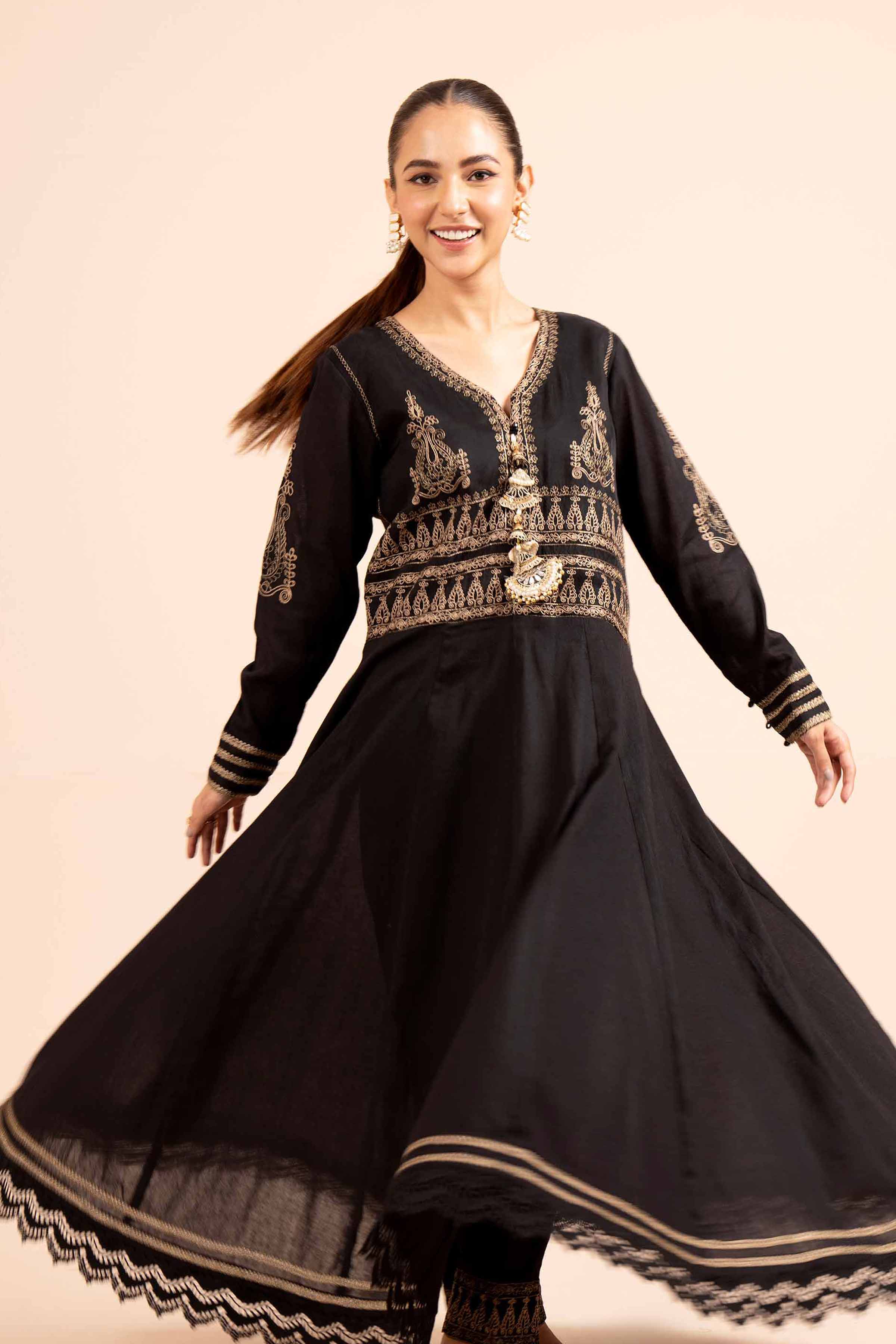 2 Piece - Dyed Embroidered Suit - 42404024 - Image 2