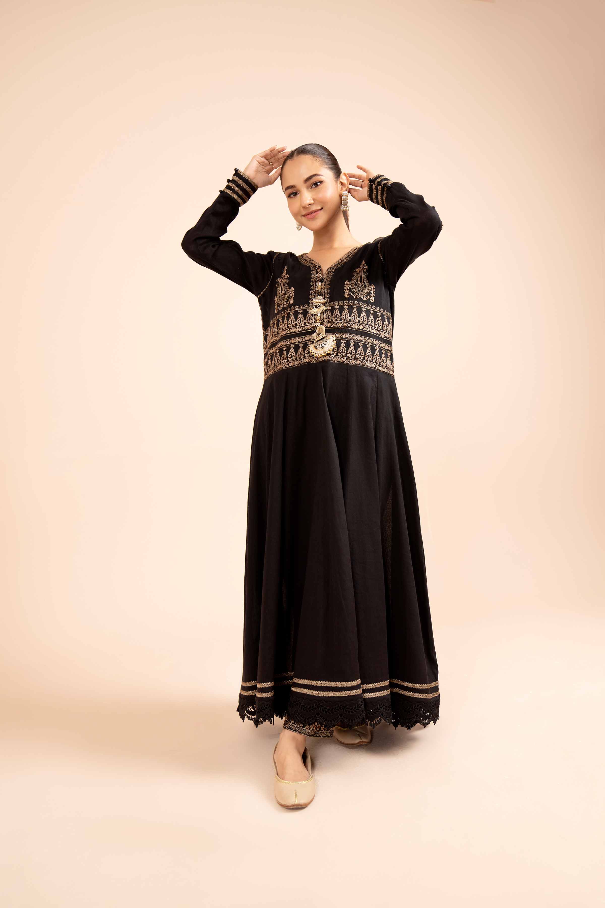 2 Piece - Dyed Embroidered Suit - 42404024 - Image 5