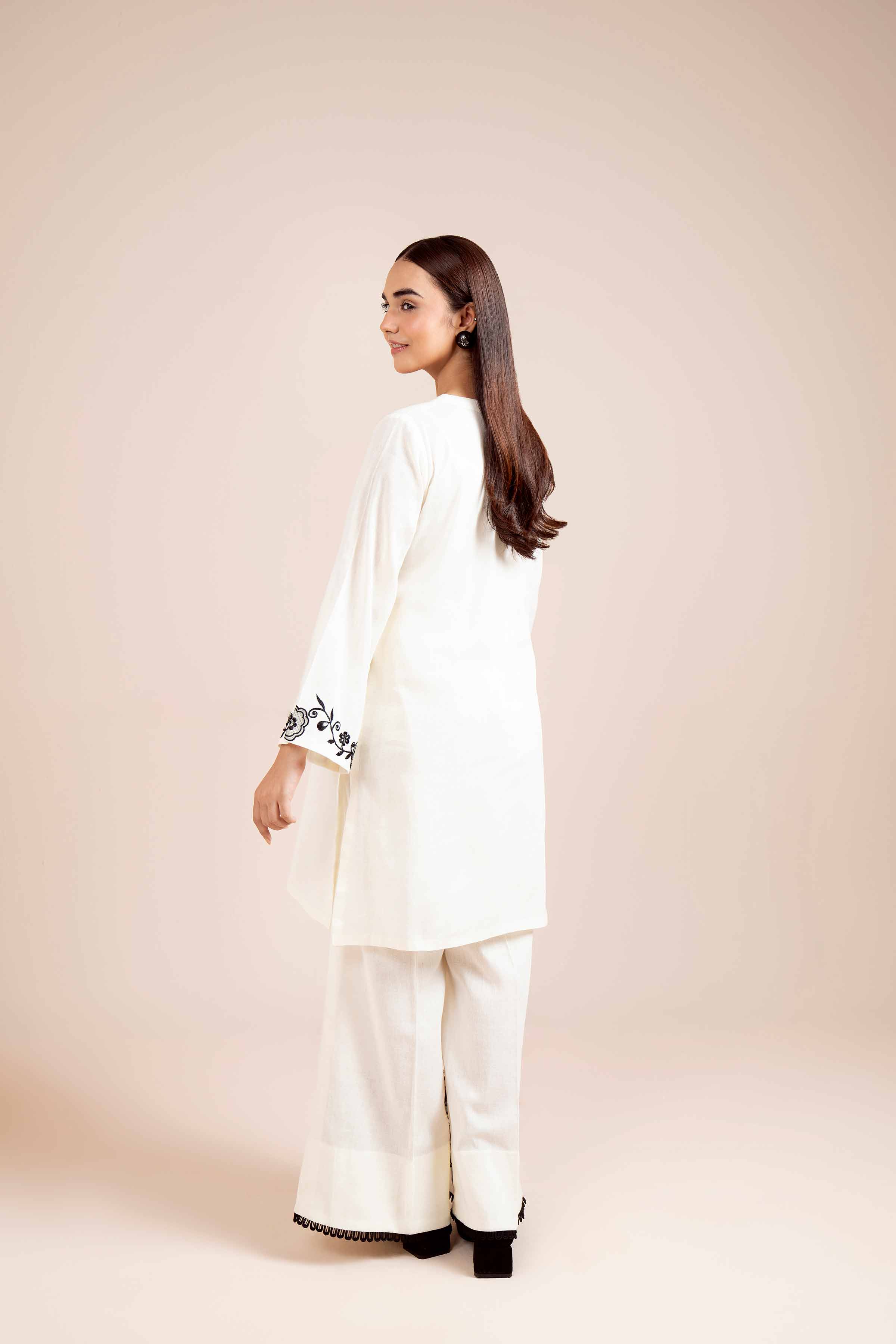 2 Piece - Dyed Embroidered Suit - 42404025 - Image 3