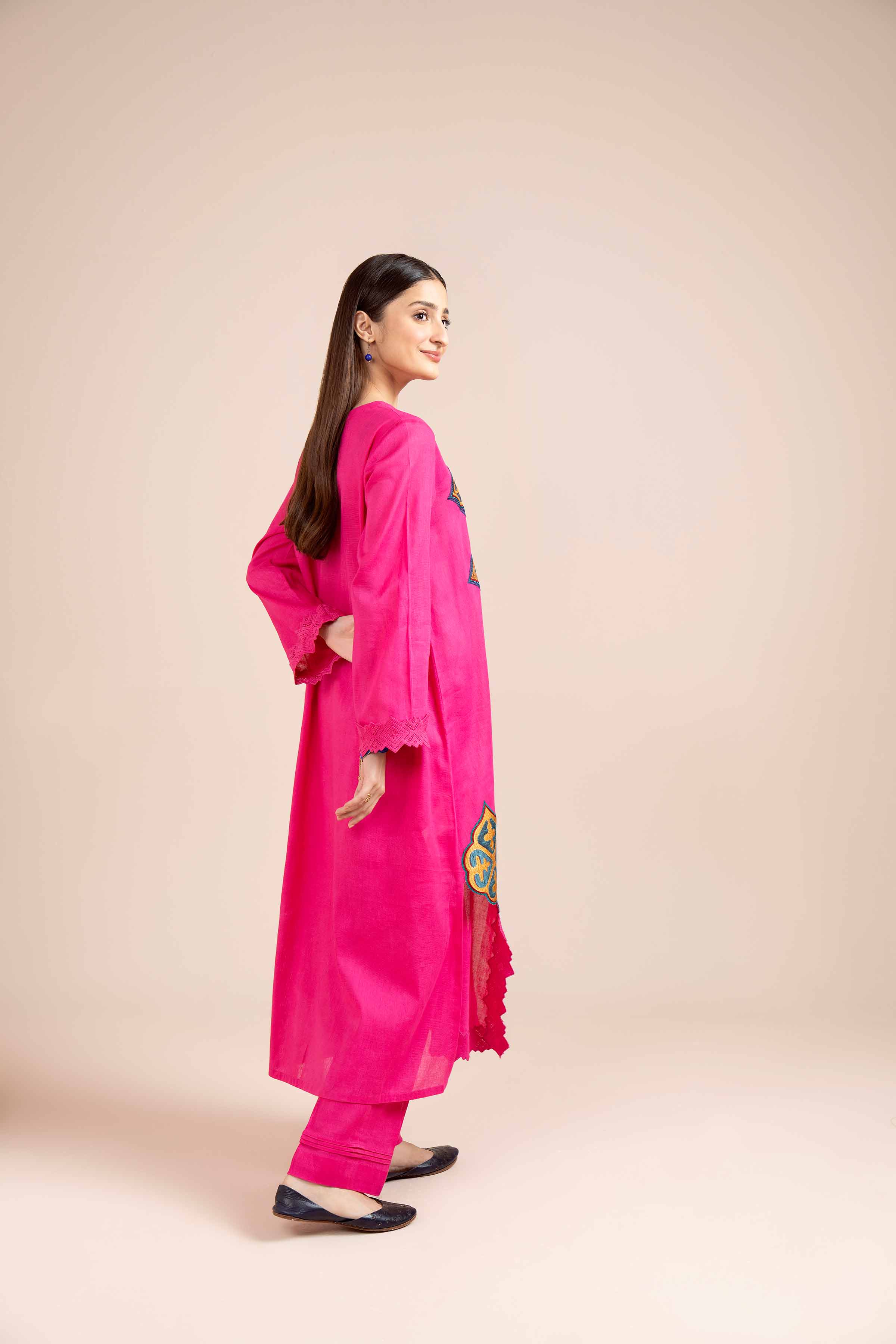 2 Piece - Dyed Embroidered Suit - 42404027 - Image 6