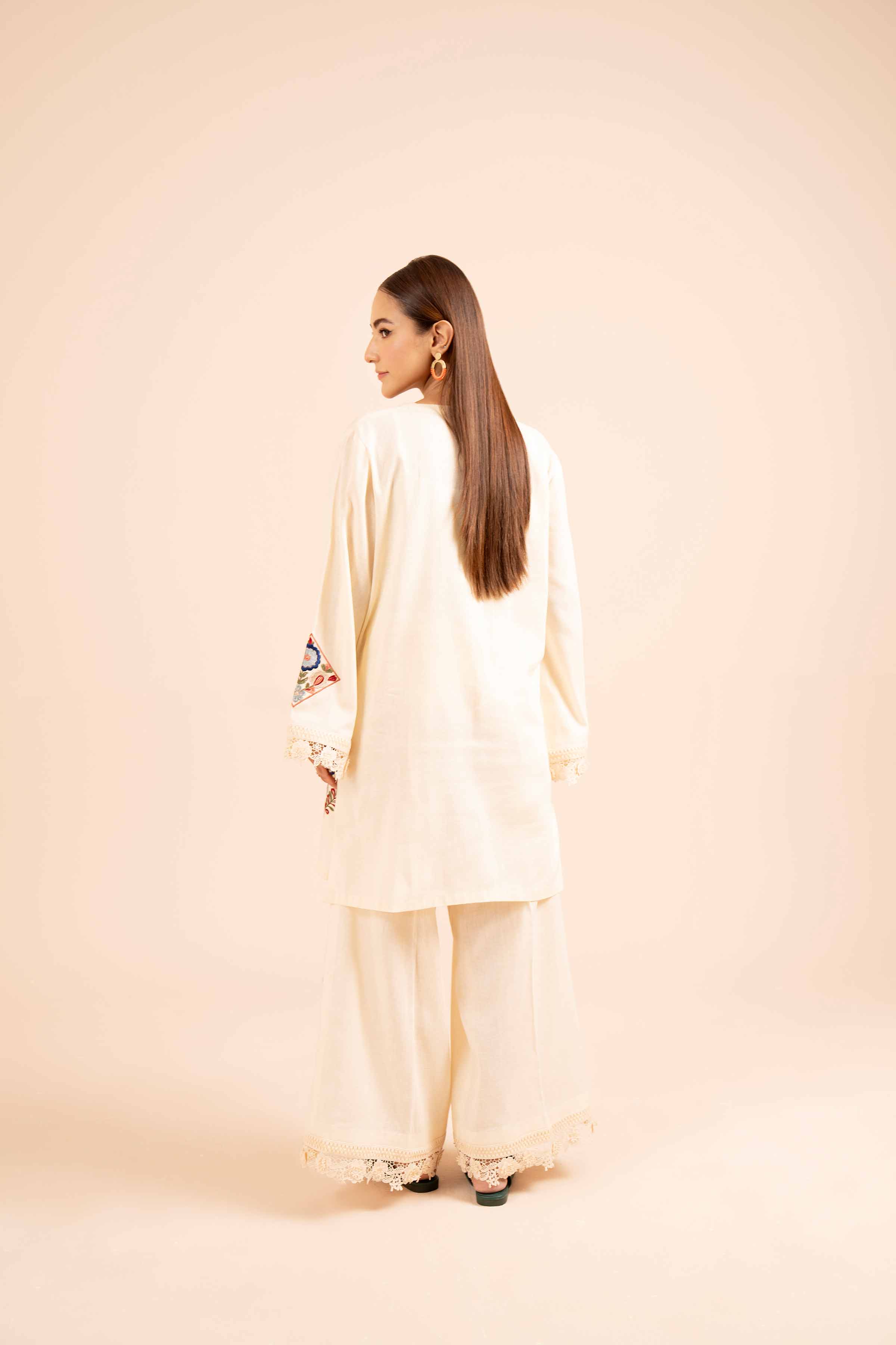 2 Piece - Dyed Embroidered Suit - 42404029 - Image 3