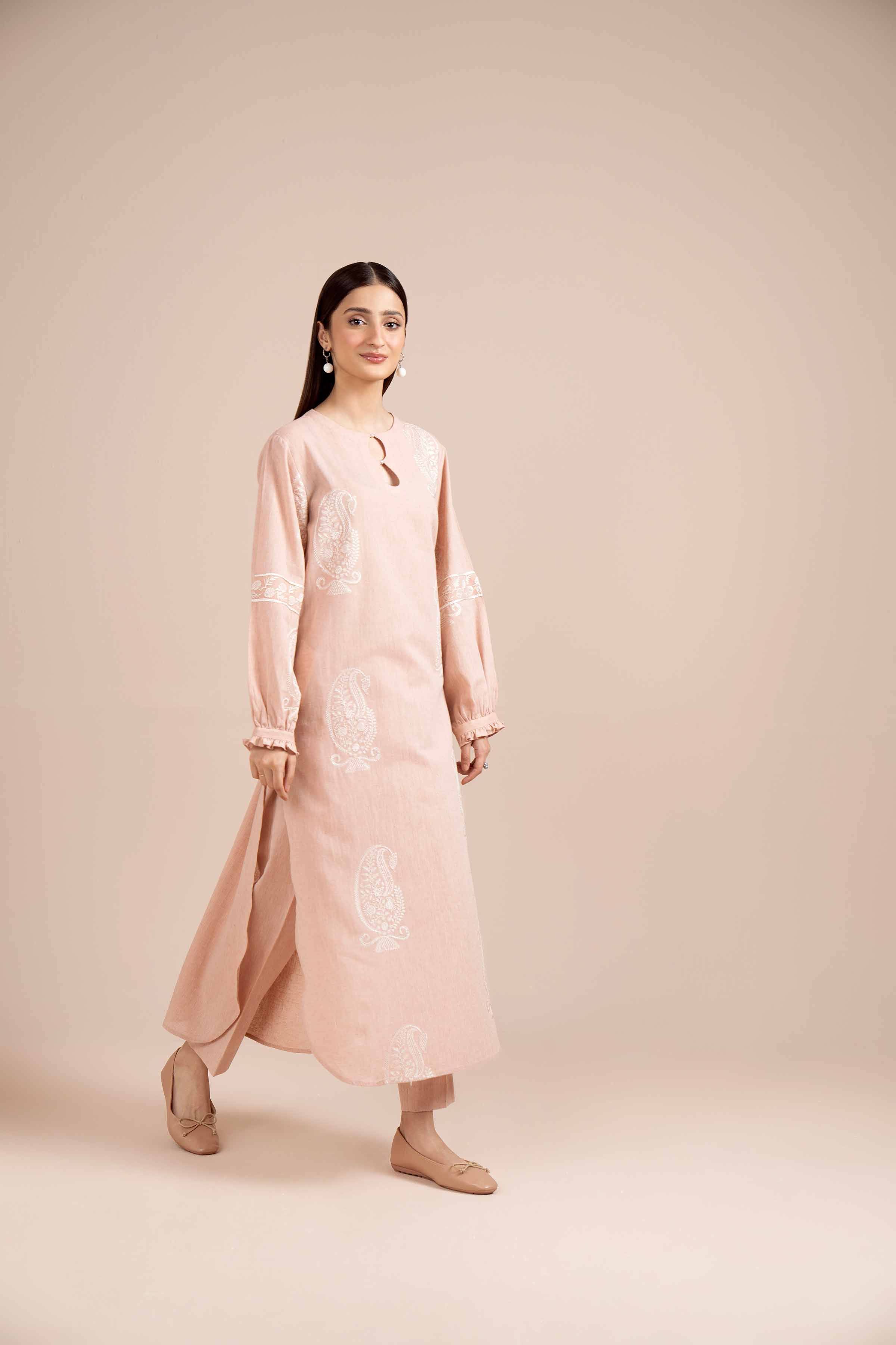 2 Piece - Dyed Embroidered Suit - 42404031 - Image 6