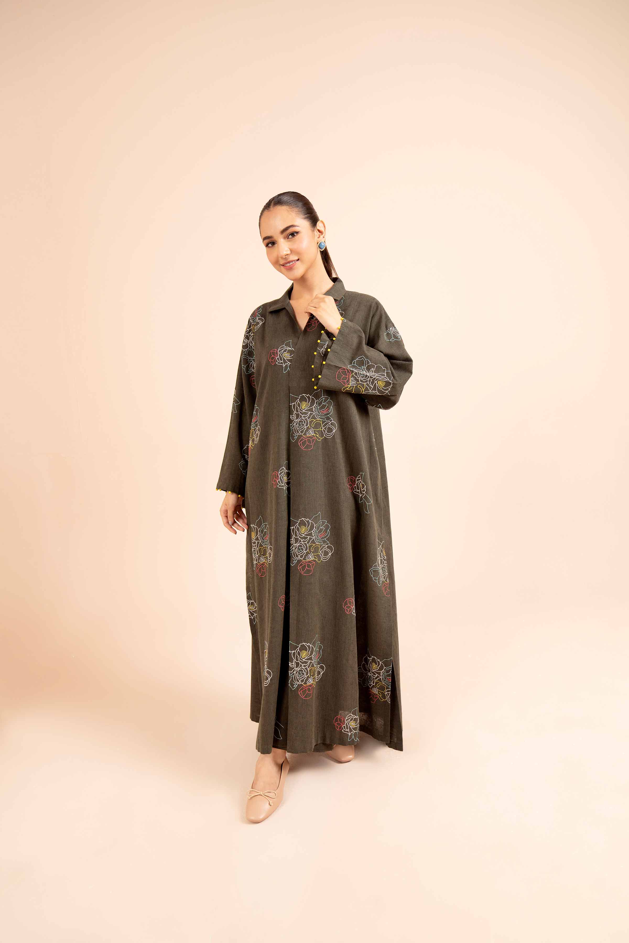 2 Piece - Dyed Embroidered Suit - 42404032 - Image 6