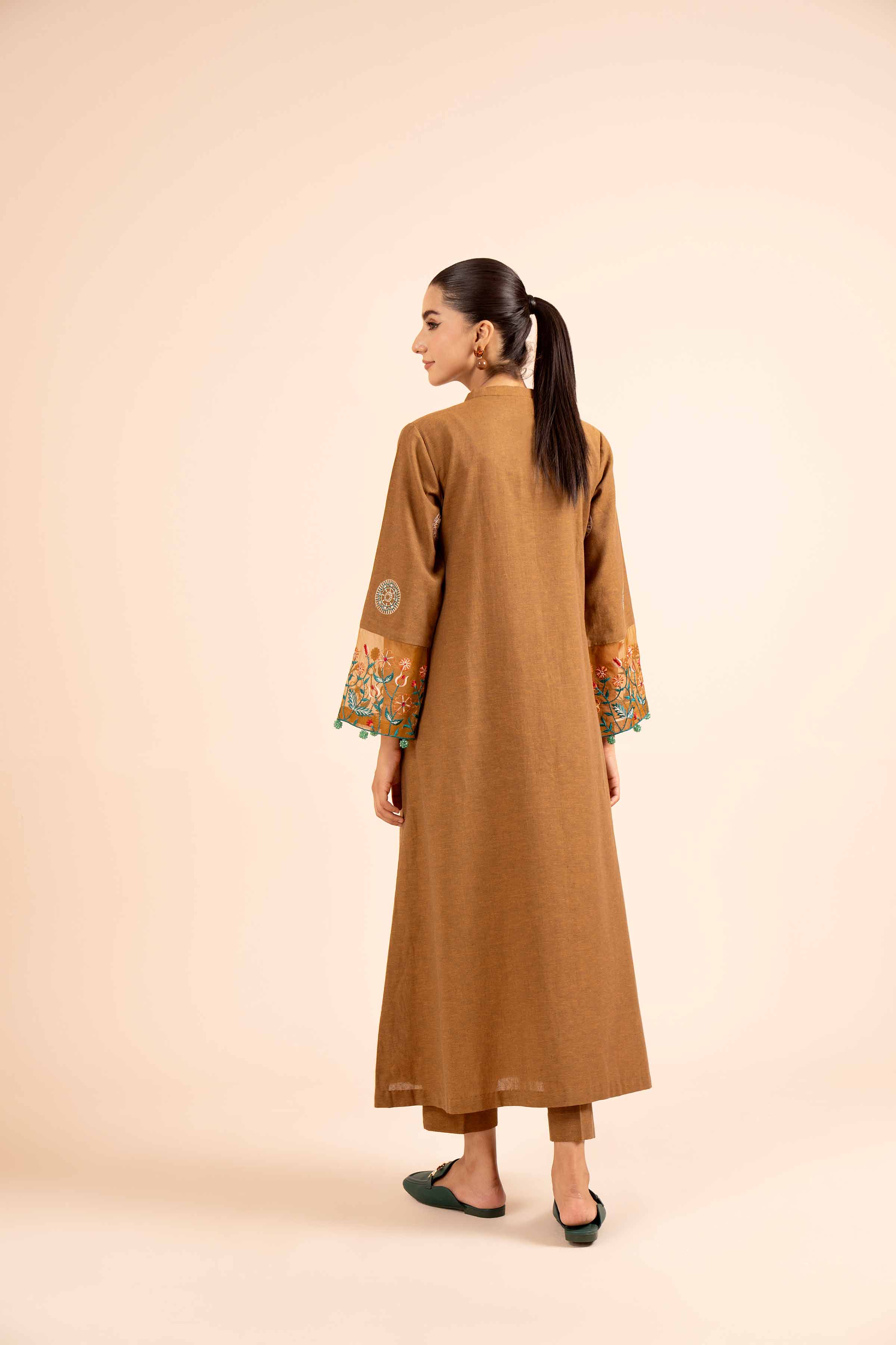 2 Piece - Dyed Embroidered Suit - 42404035 - Image 3