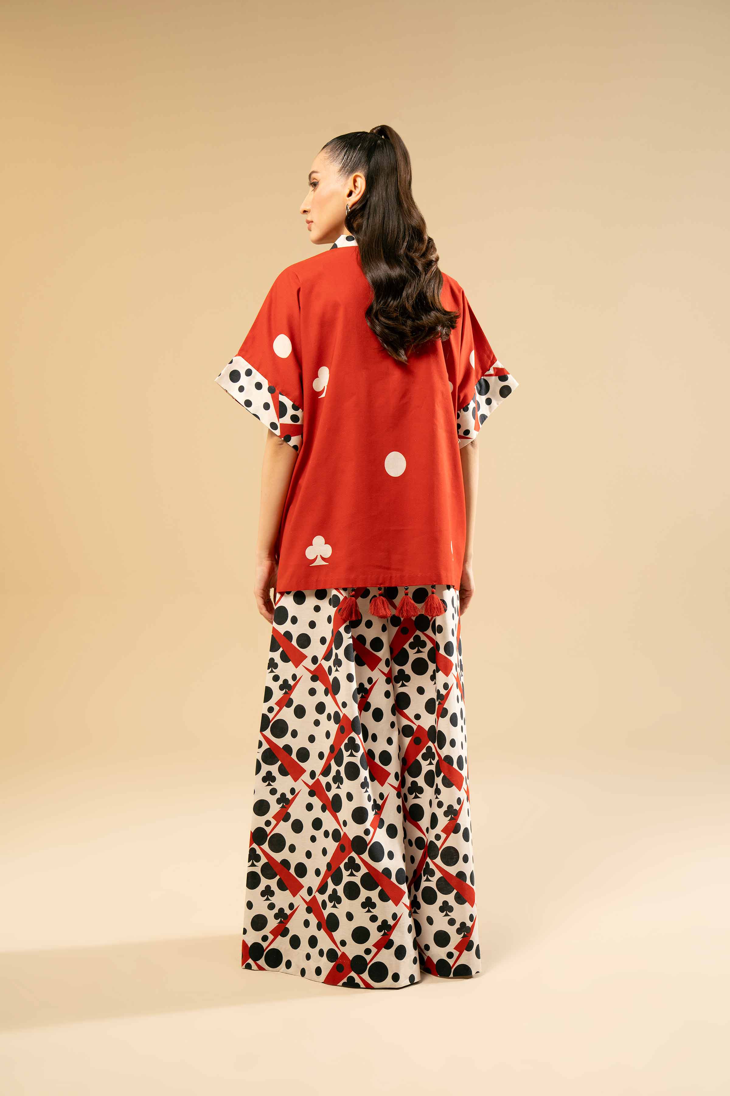 2 Piece - Printed Embroidered Suit - 42404052 - Image 3