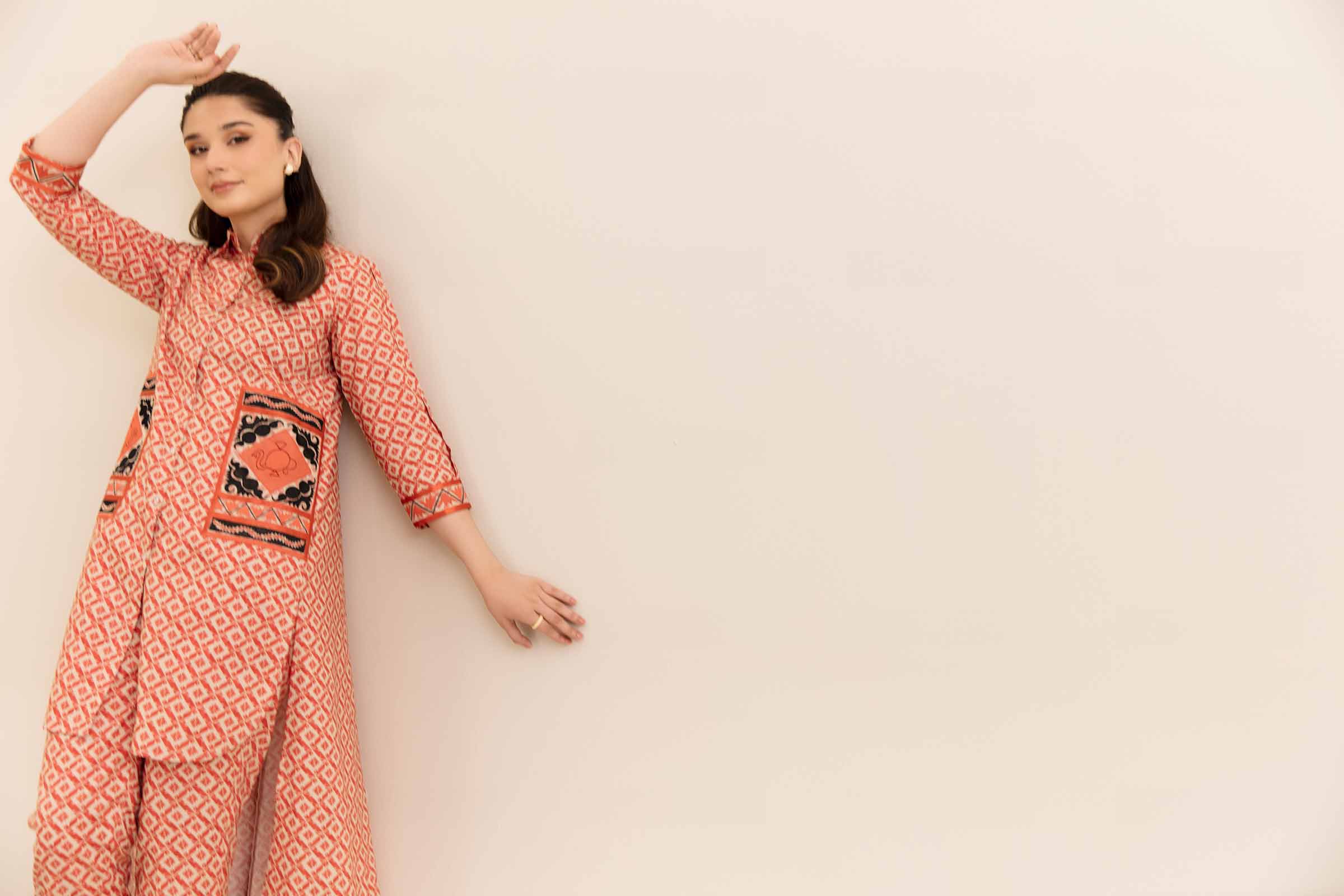 2 Piece - Printed Embroidered Suit - 42404054 - Image 6