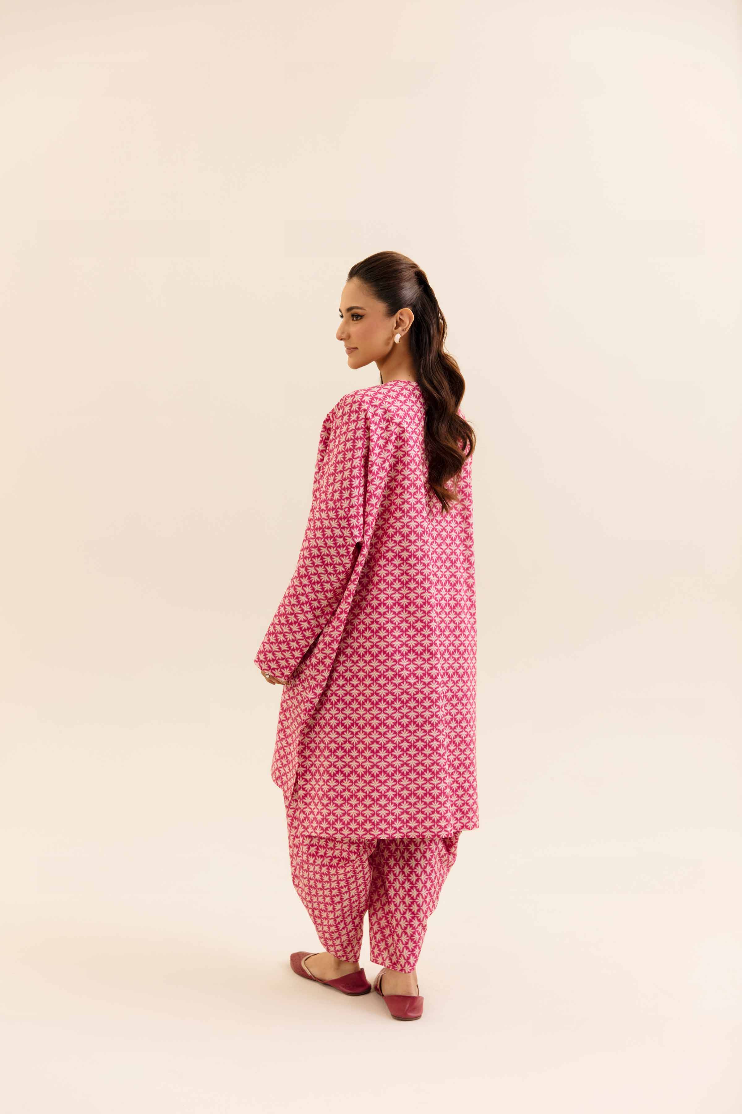 2 Piece - Printed Embroidered Suit - 42404055 - Image 3