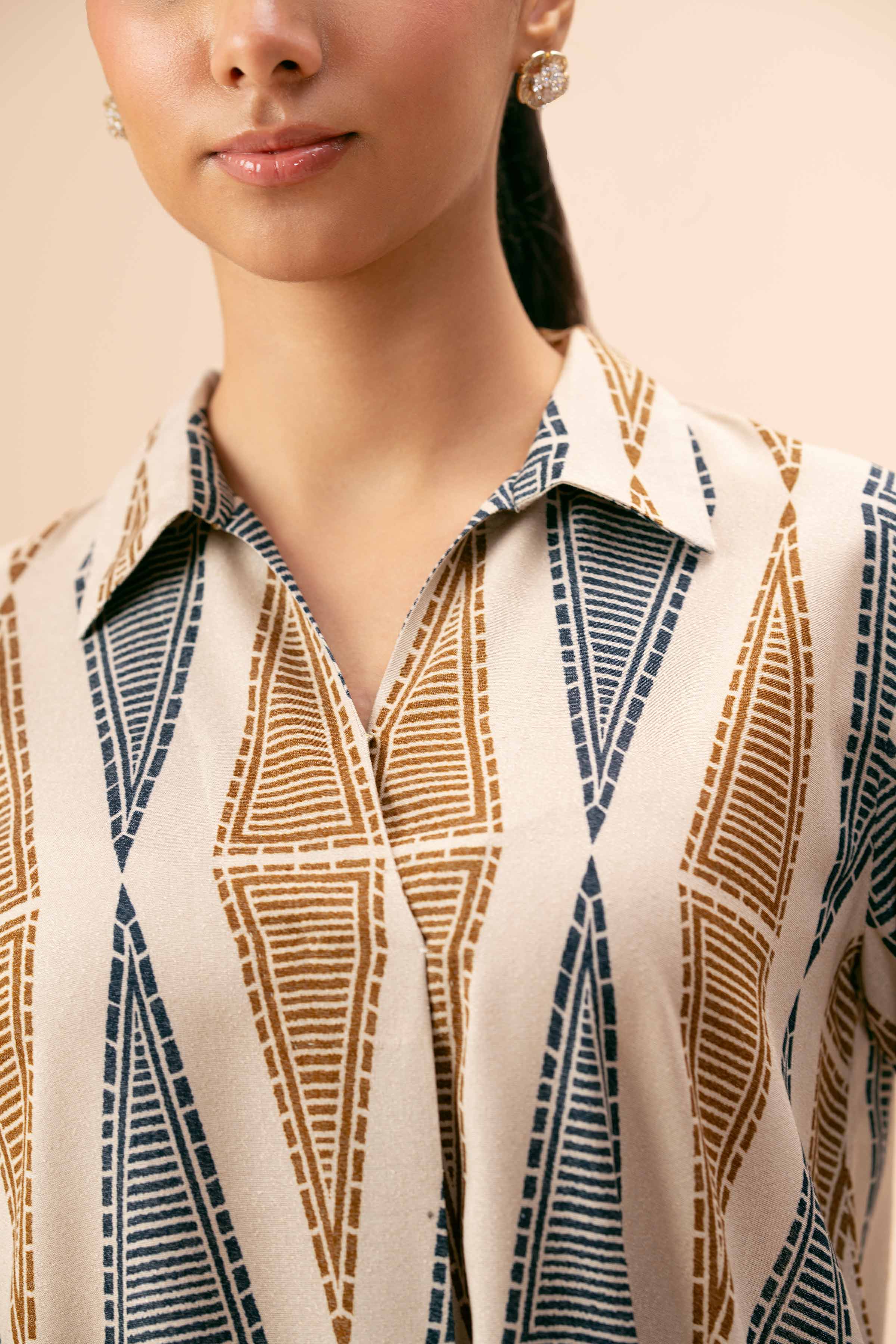2 Piece - Printed Embroidered Suit - 42404069 - Image 4