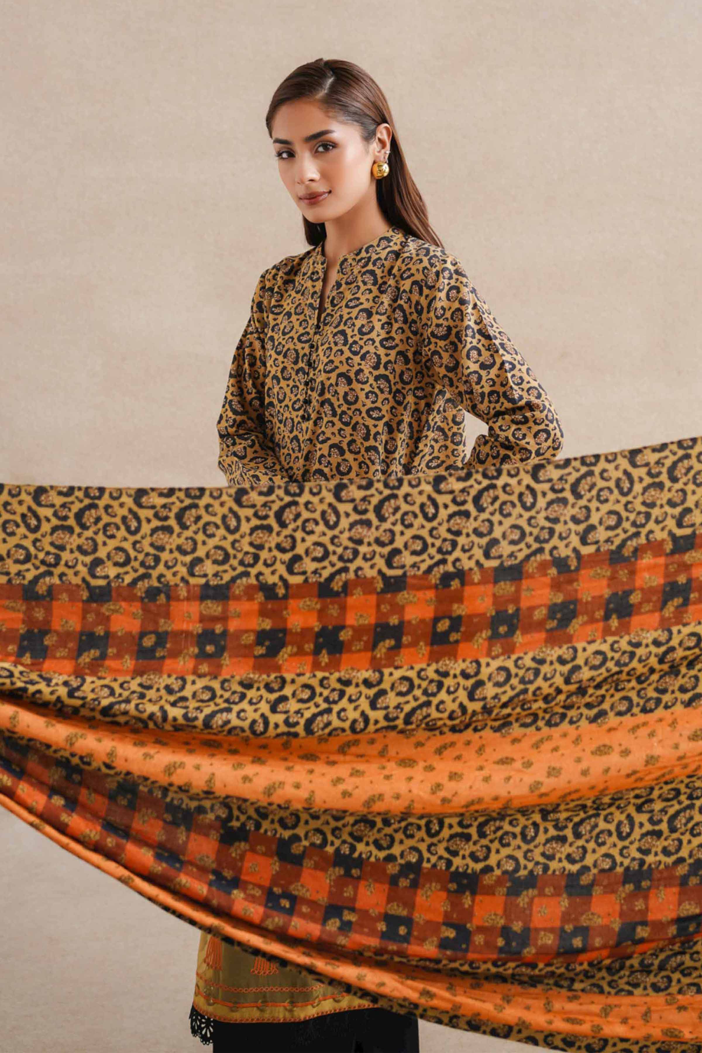 2 Piece - Printed Embroidered Suit - 42404079 - Image 2
