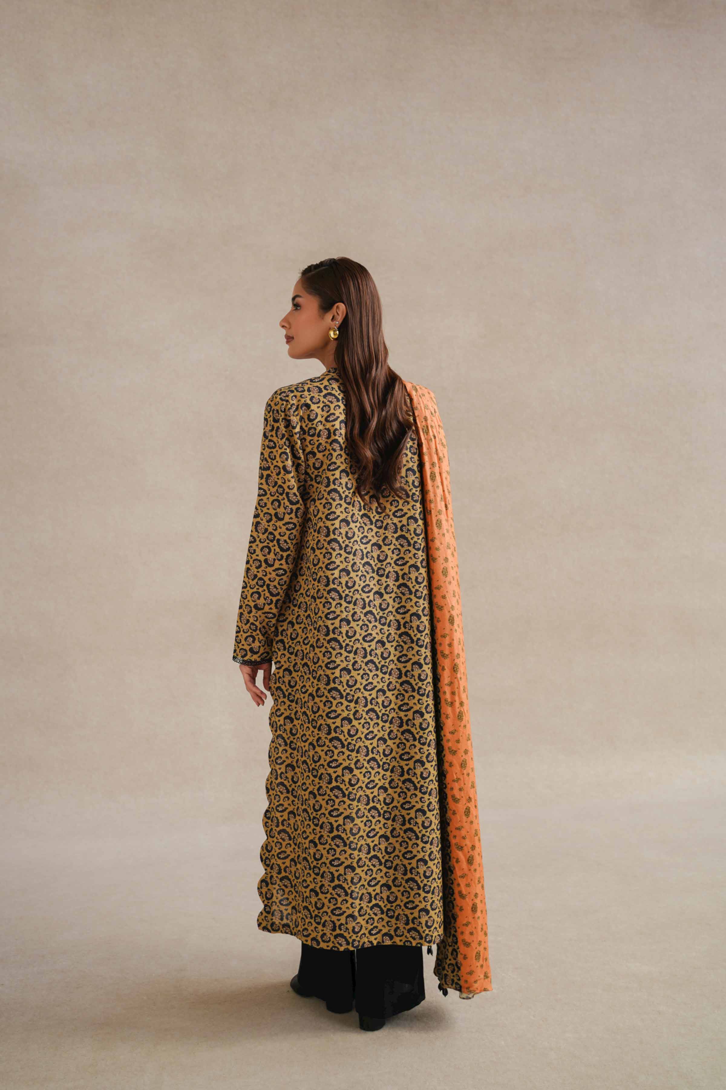 2 Piece - Printed Embroidered Suit - 42404079 - Image 3