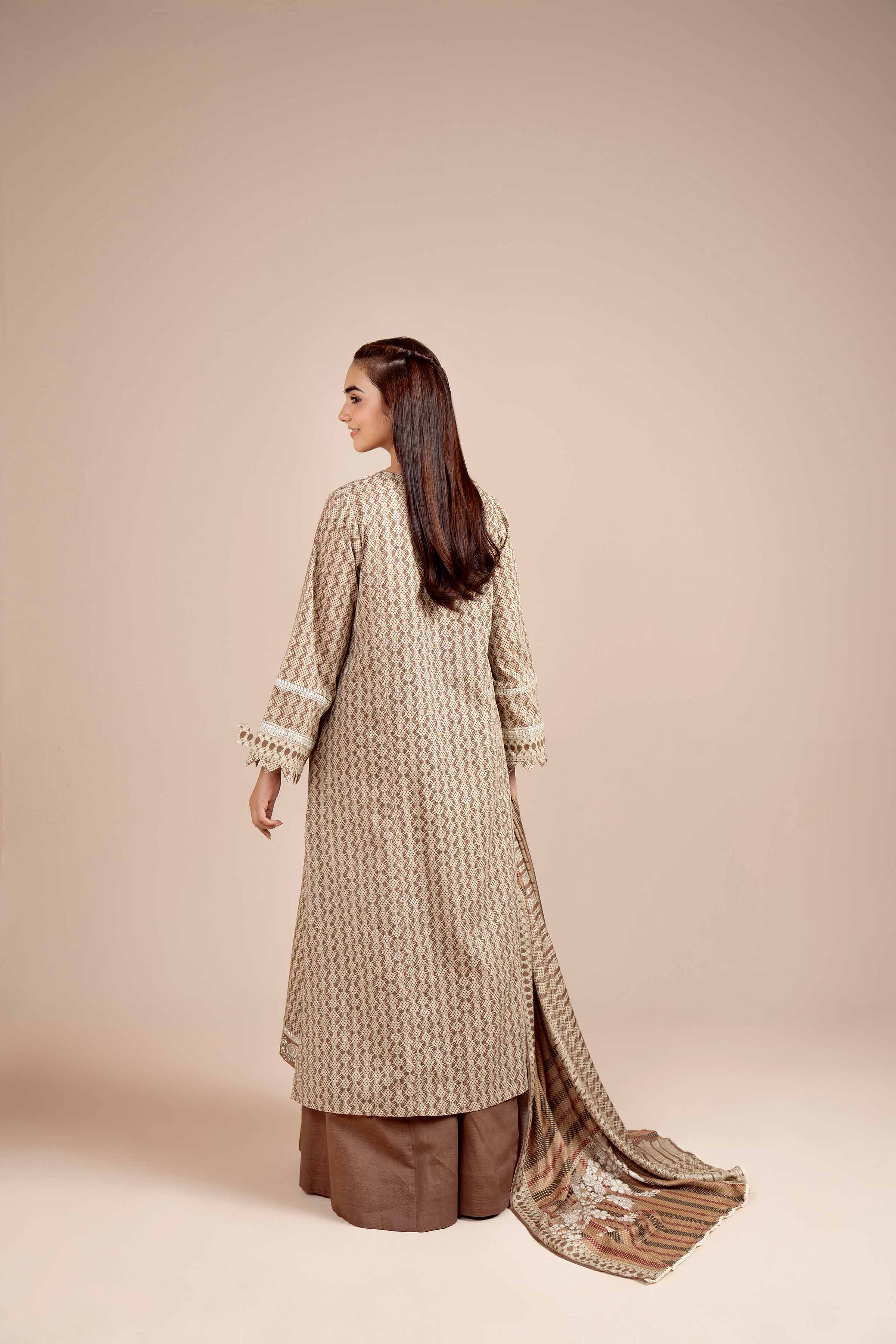 2 Piece - Printed Embroidered Suit - 42404080 - Image 3