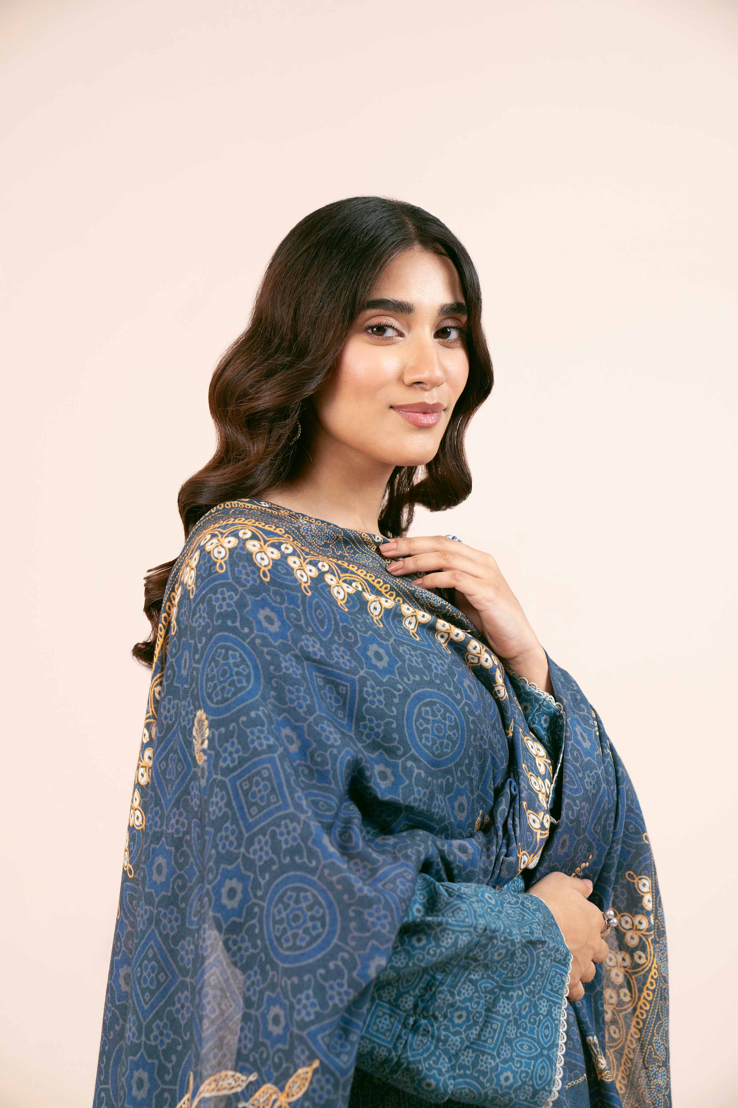 2 Piece - Printed Embroidered Suit - 42404089 - Image 4