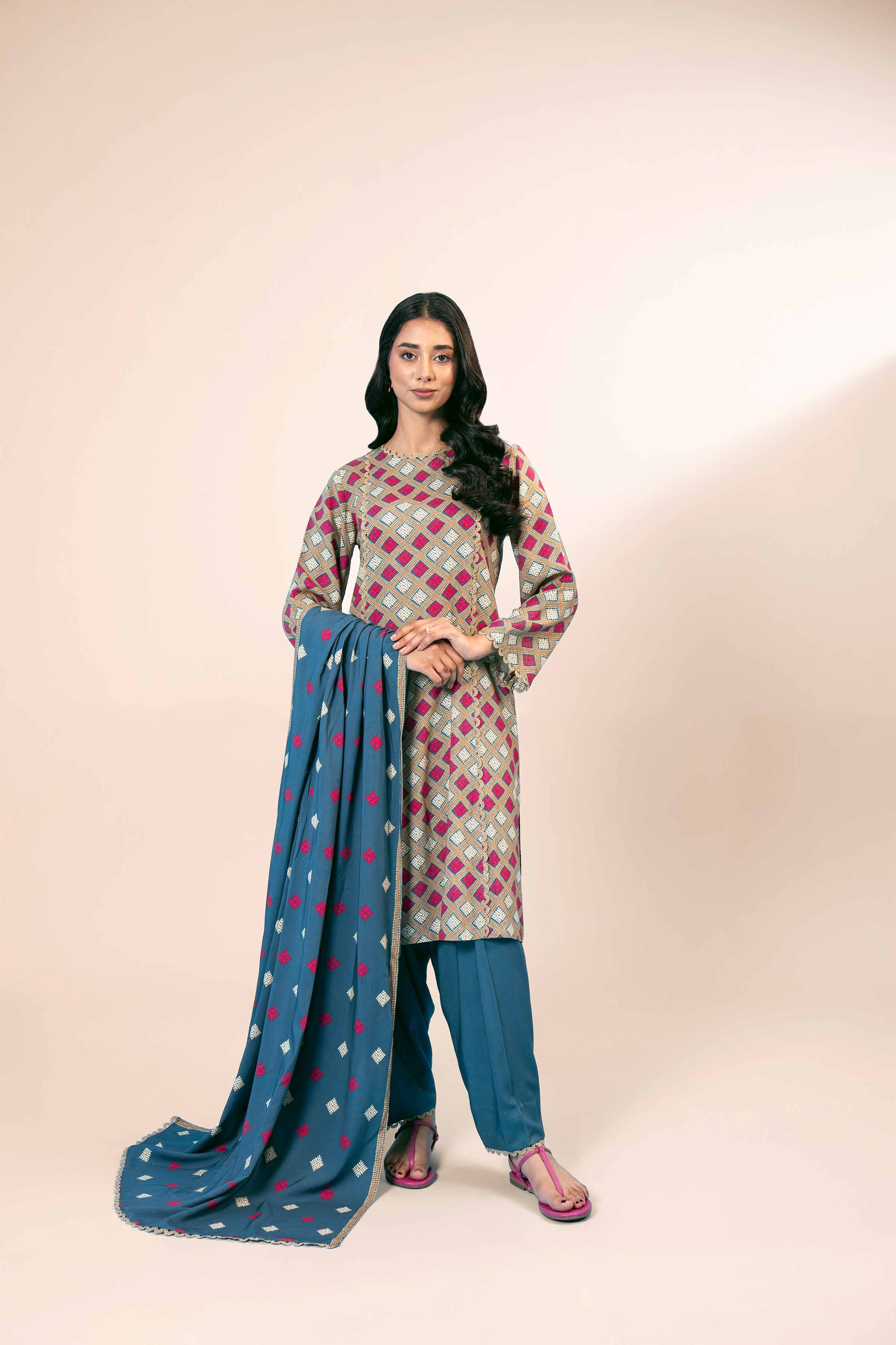 3 Piece - Printed Suit - 42404110 - Image 5
