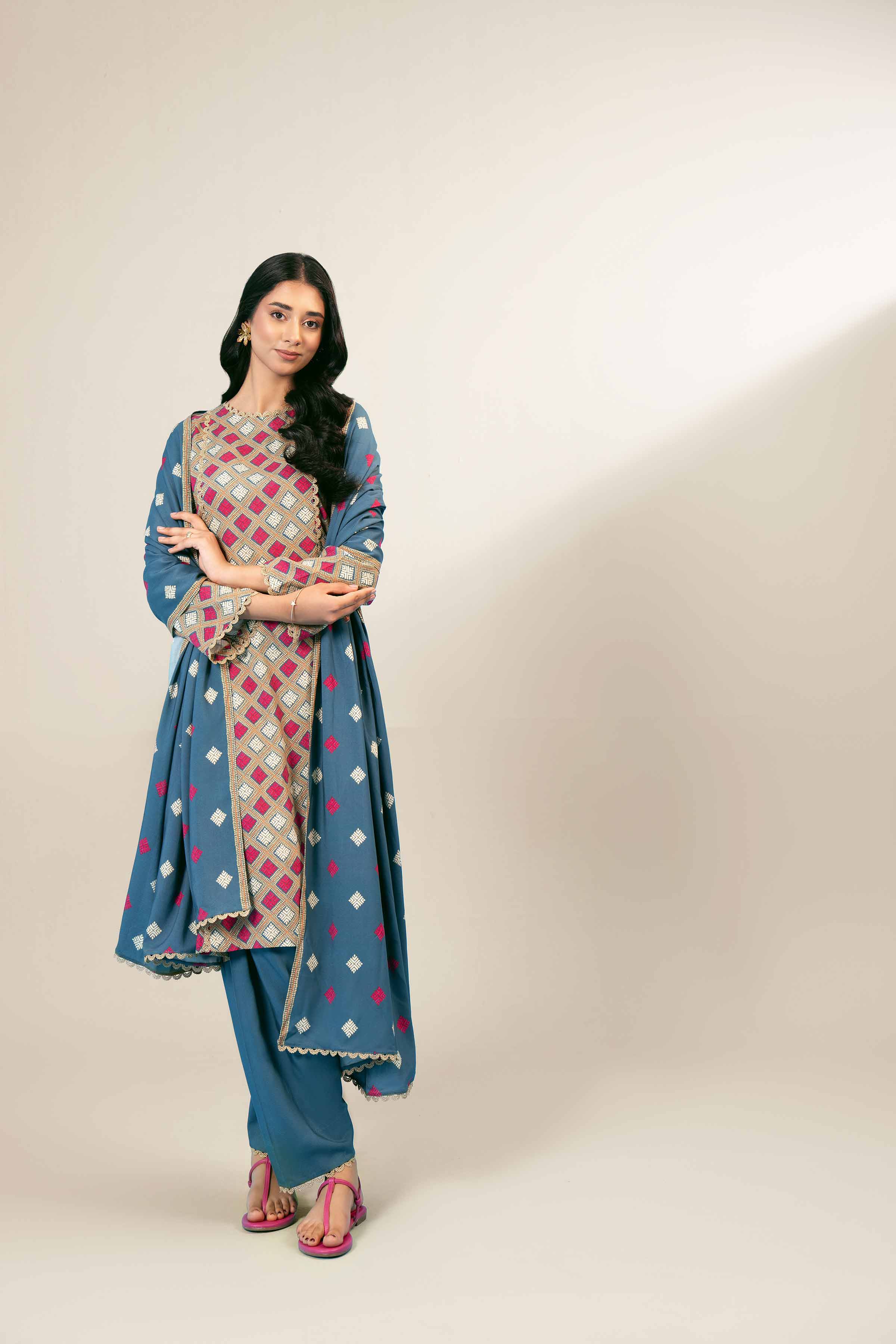 3 Piece - Printed Suit - 42404110 - Image 6