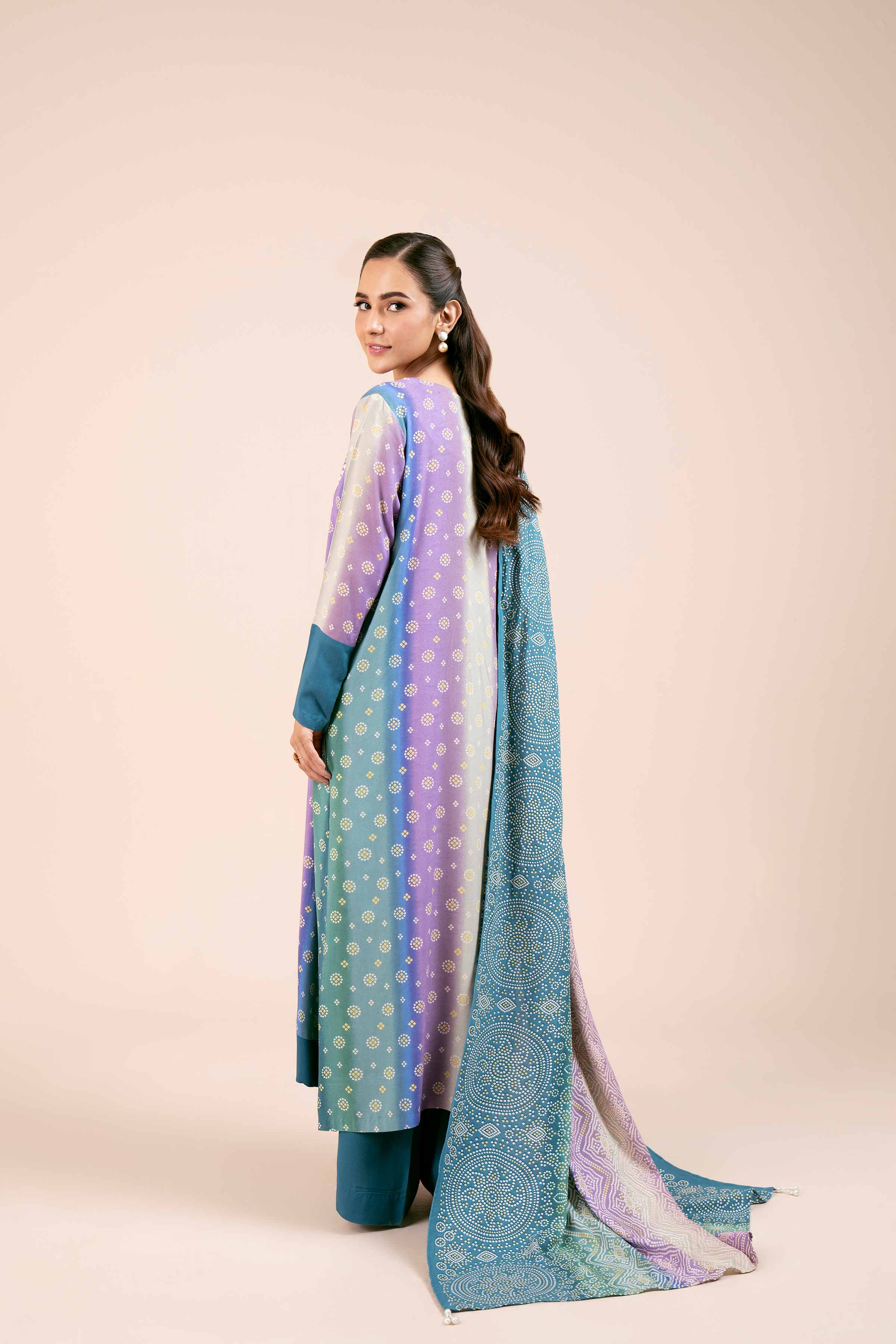 3 Piece - Printed Suit - 42404115 - Image 3