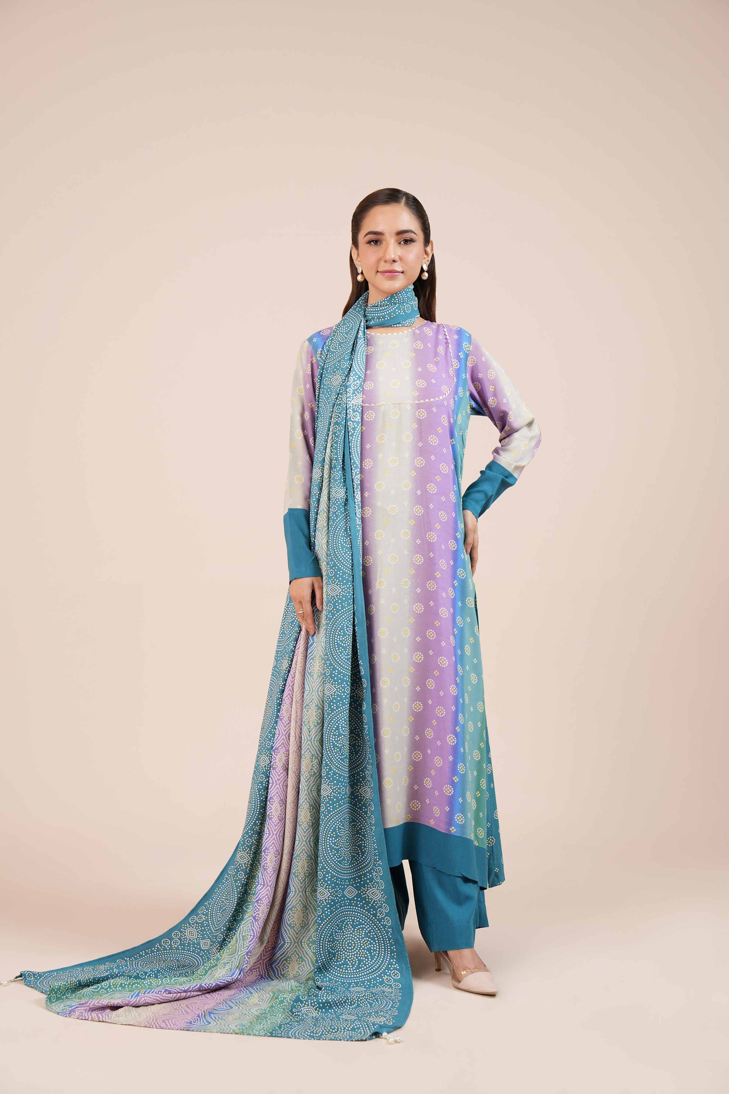 3 Piece - Printed Suit - 42404115 - Image 6