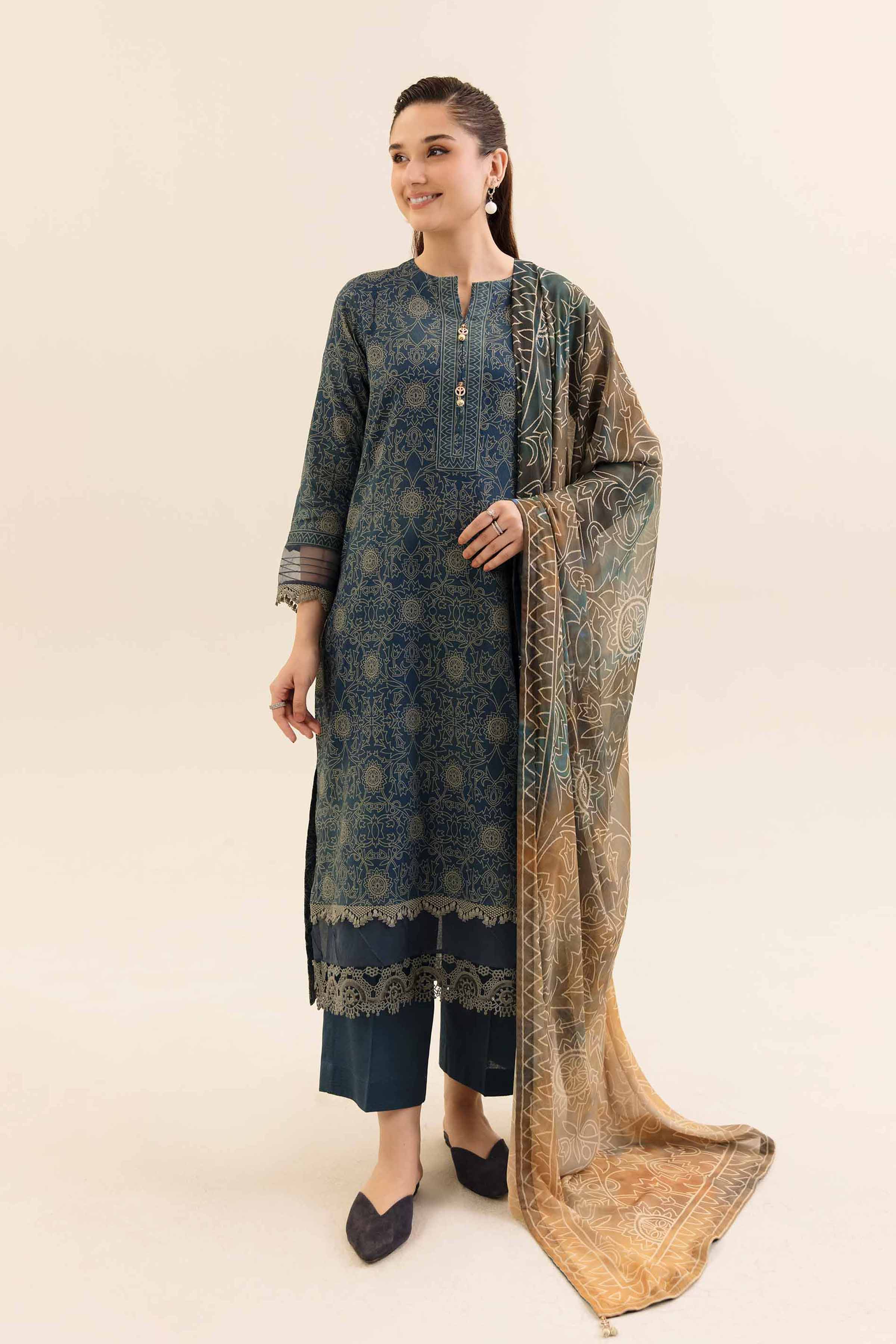 3 Piece - Printed Suit - 42404153 - Image 2