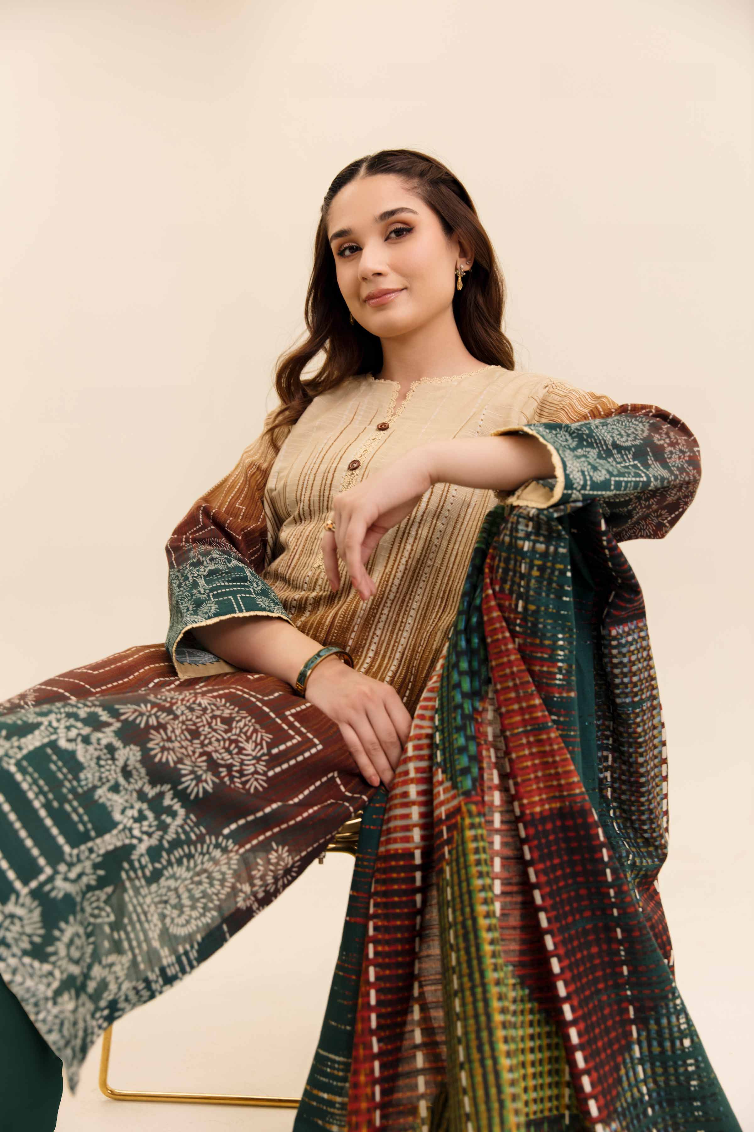 3 Piece - Digital Printed Suit - 42404225 - Image 4