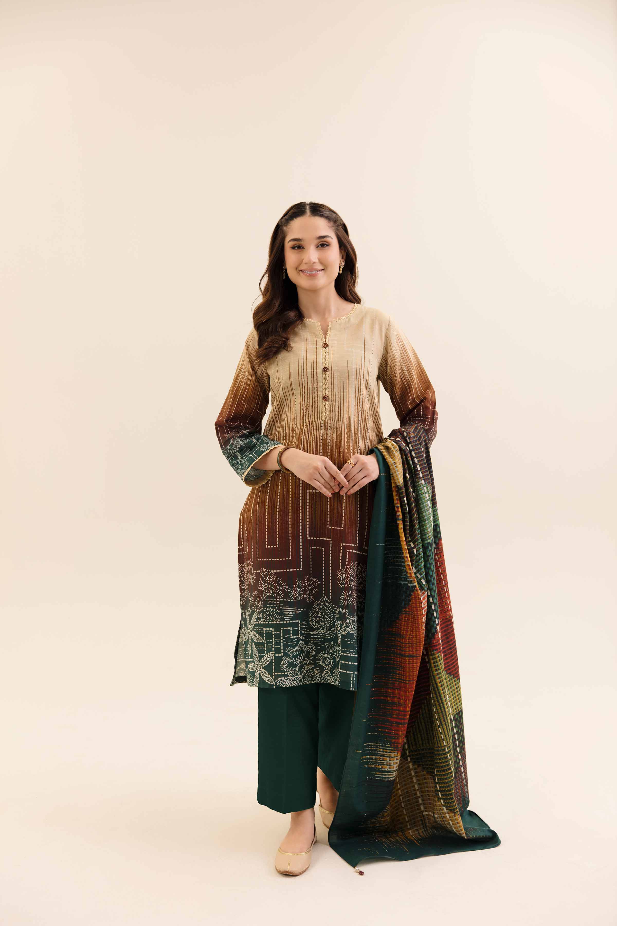 3 Piece - Digital Printed Suit - 42404225 - Image 5