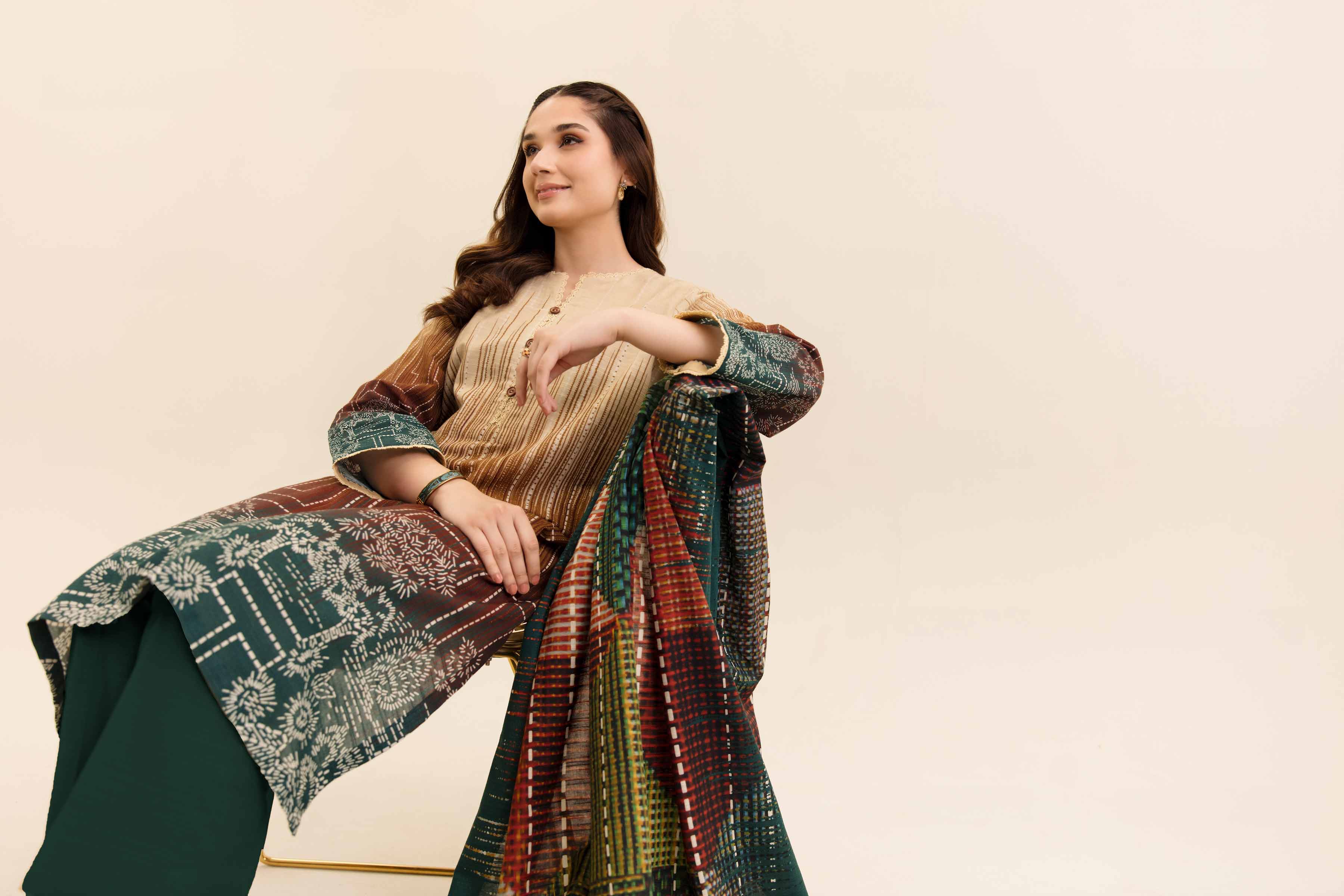 3 Piece - Digital Printed Suit - 42404225 - Image 6