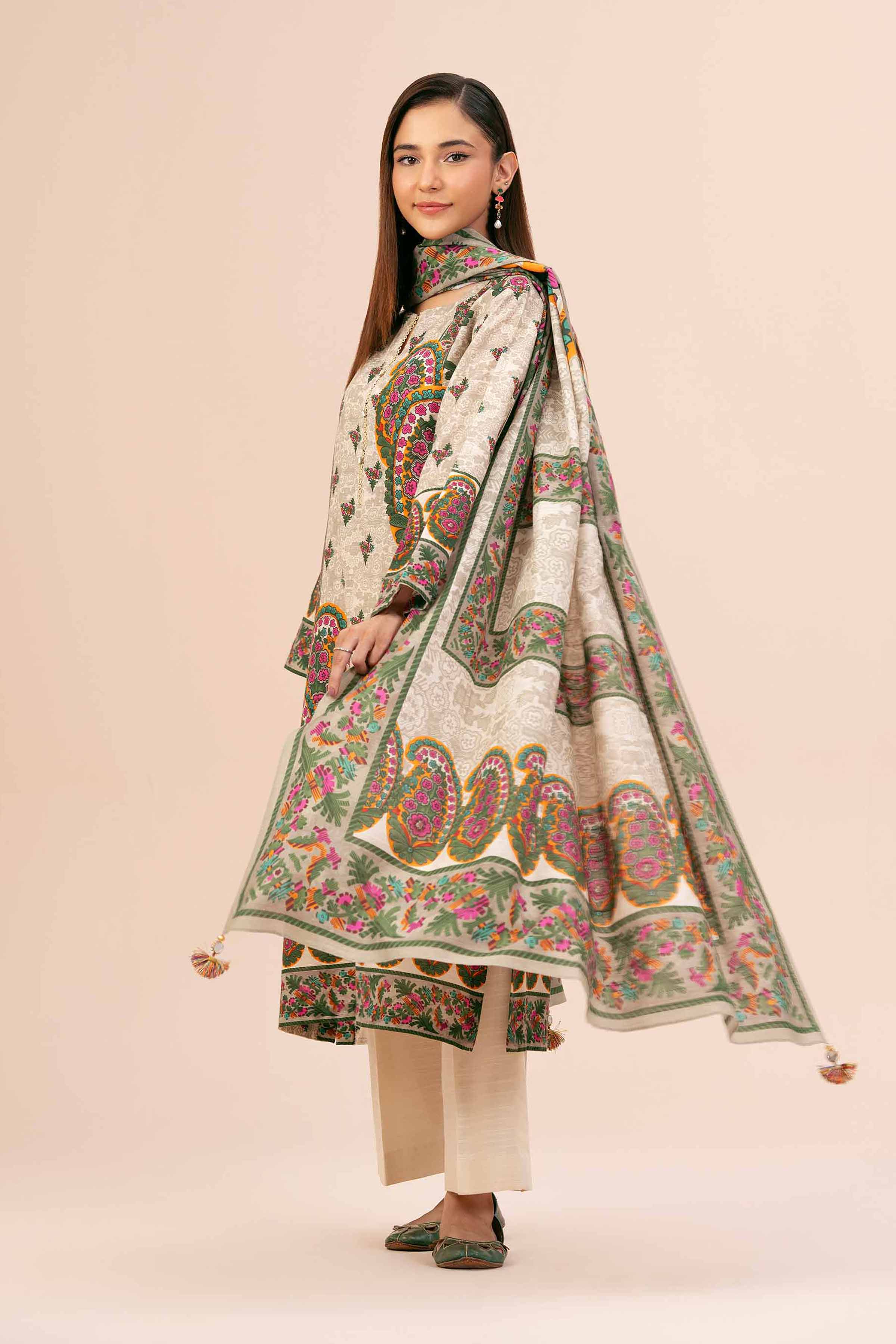 3 Piece - Digital Printed Suit - 42404232 - Image 2