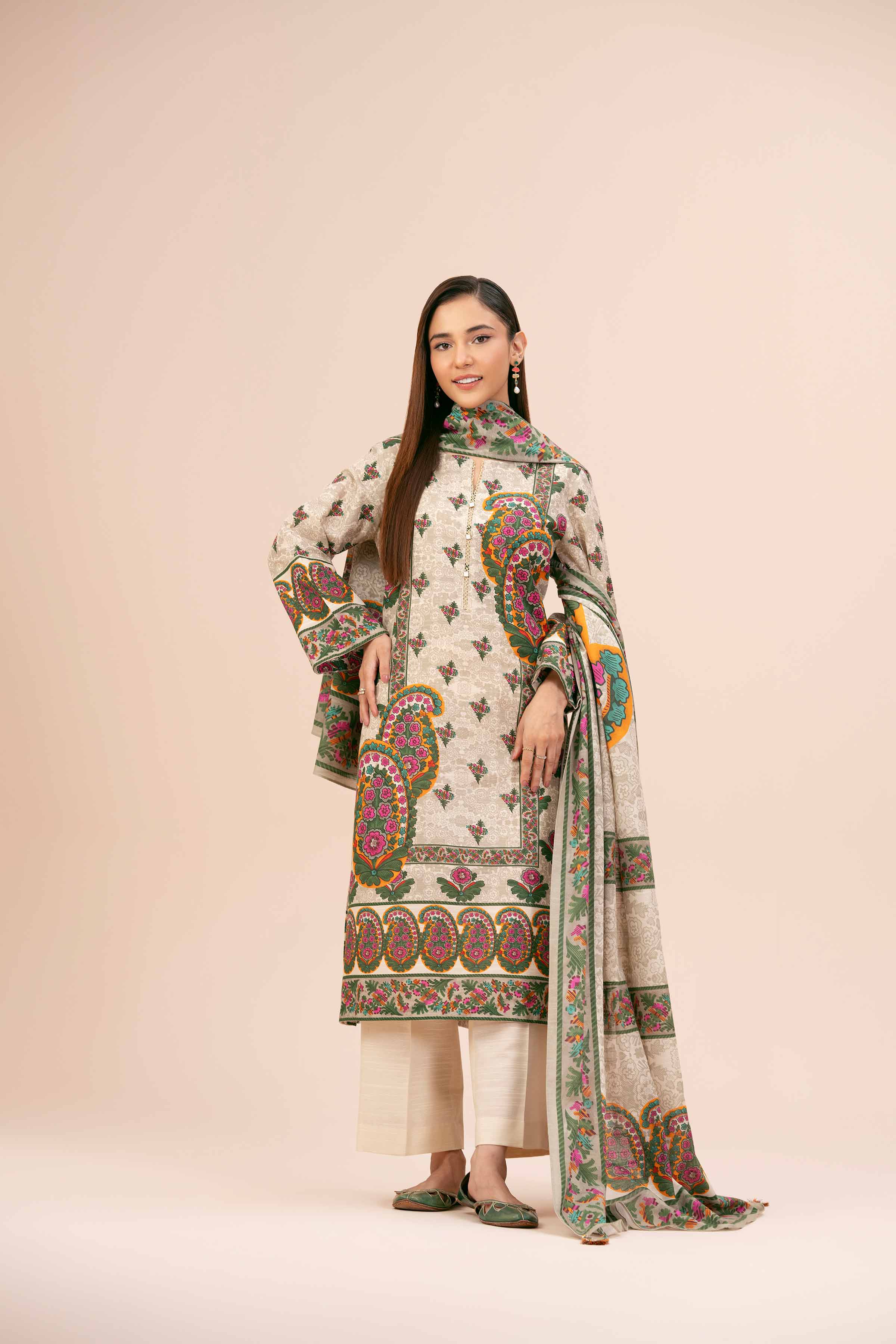 3 Piece - Digital Printed Suit - 42404232 - Image 5