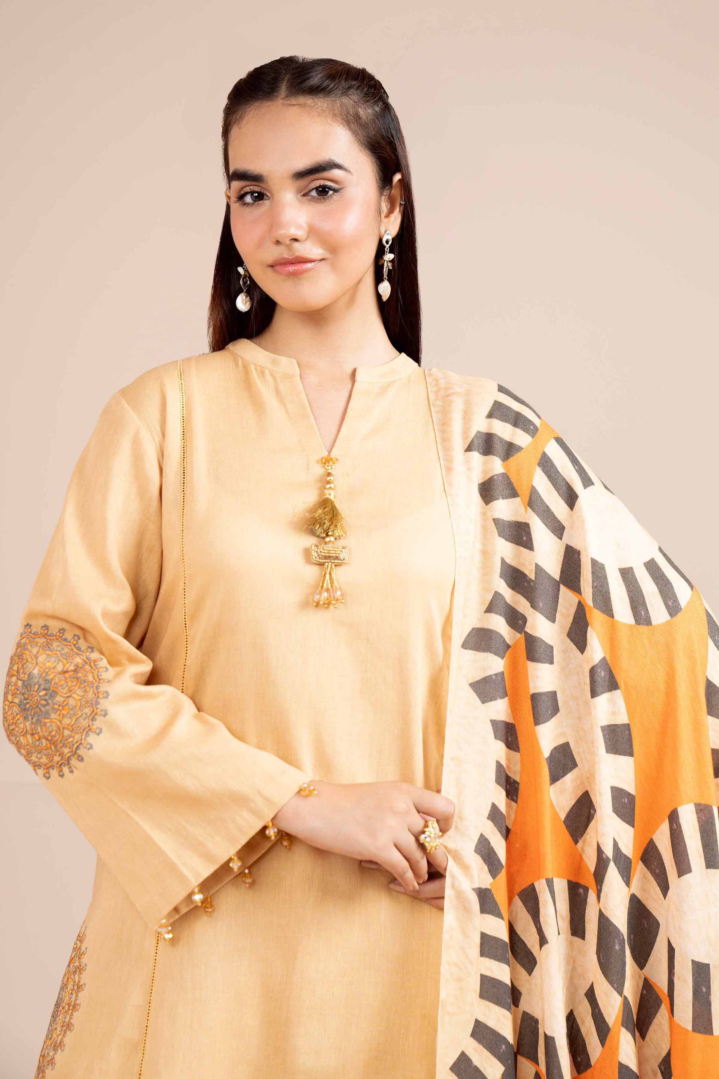 3 Piece - Embroidered Suit - 42404235 - Image 2