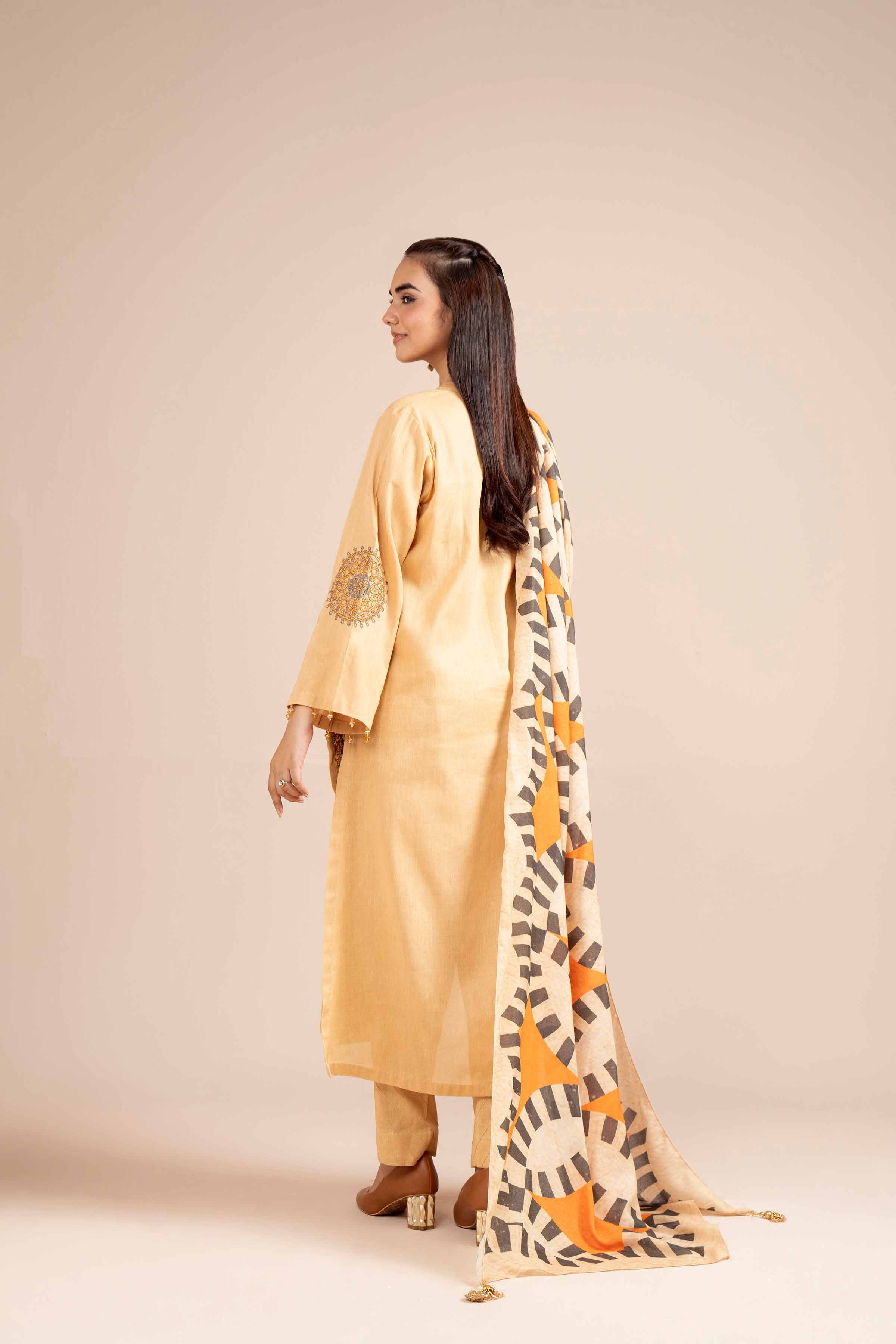 3 Piece - Embroidered Suit - 42404235 - Image 3