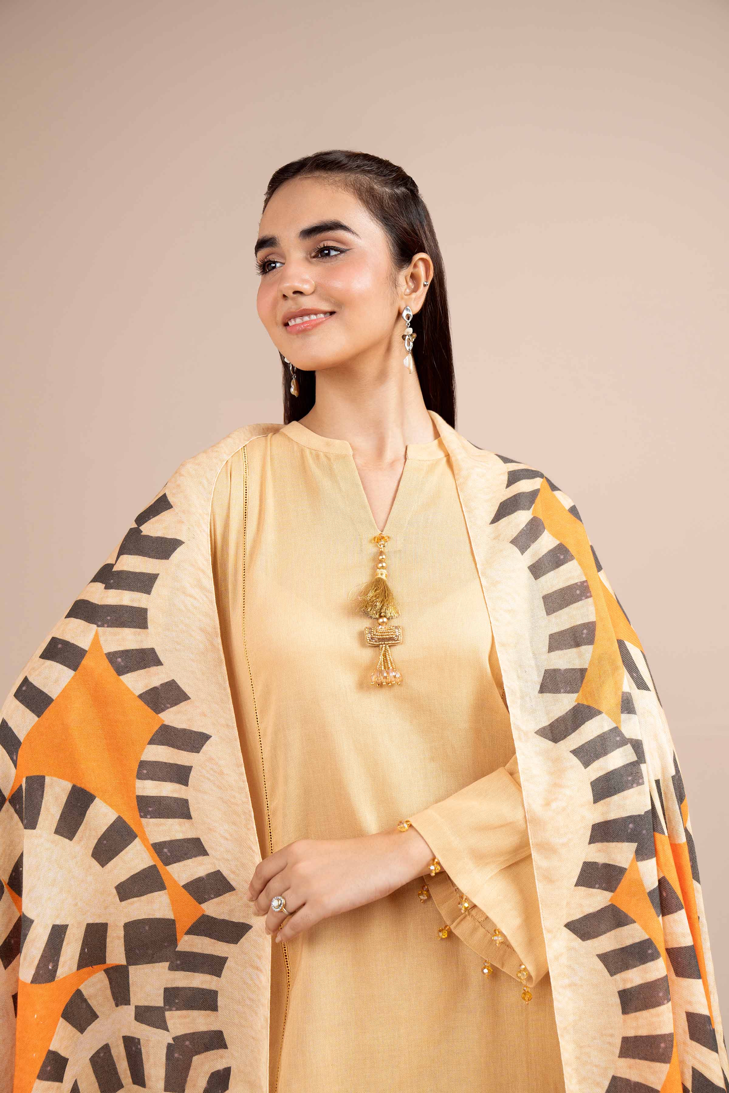 3 Piece - Embroidered Suit - 42404235 - Image 4