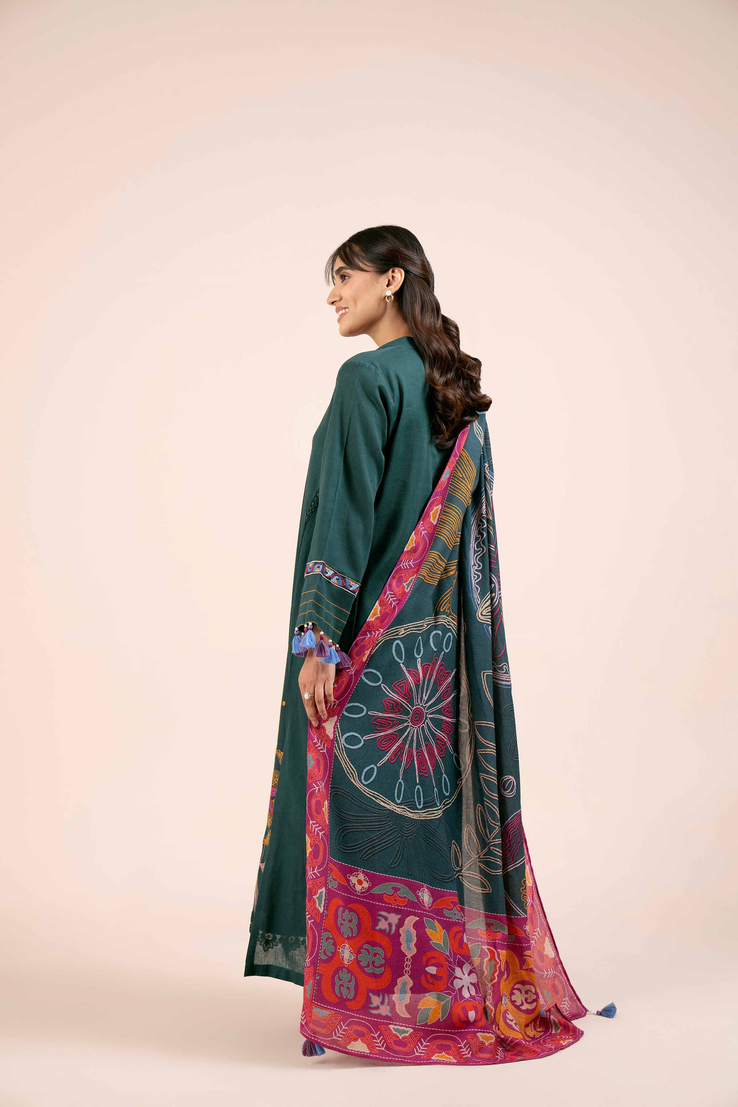 3 Piece - Embroidered Suit - 42404236 - Image 3