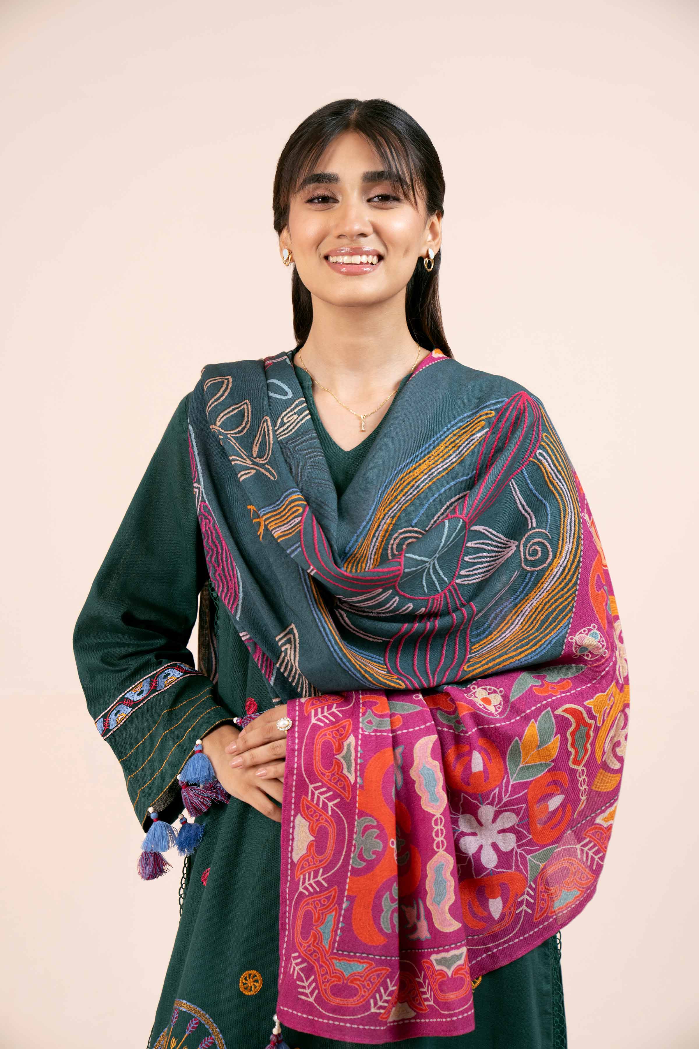 3 Piece - Embroidered Suit - 42404236 - Image 4