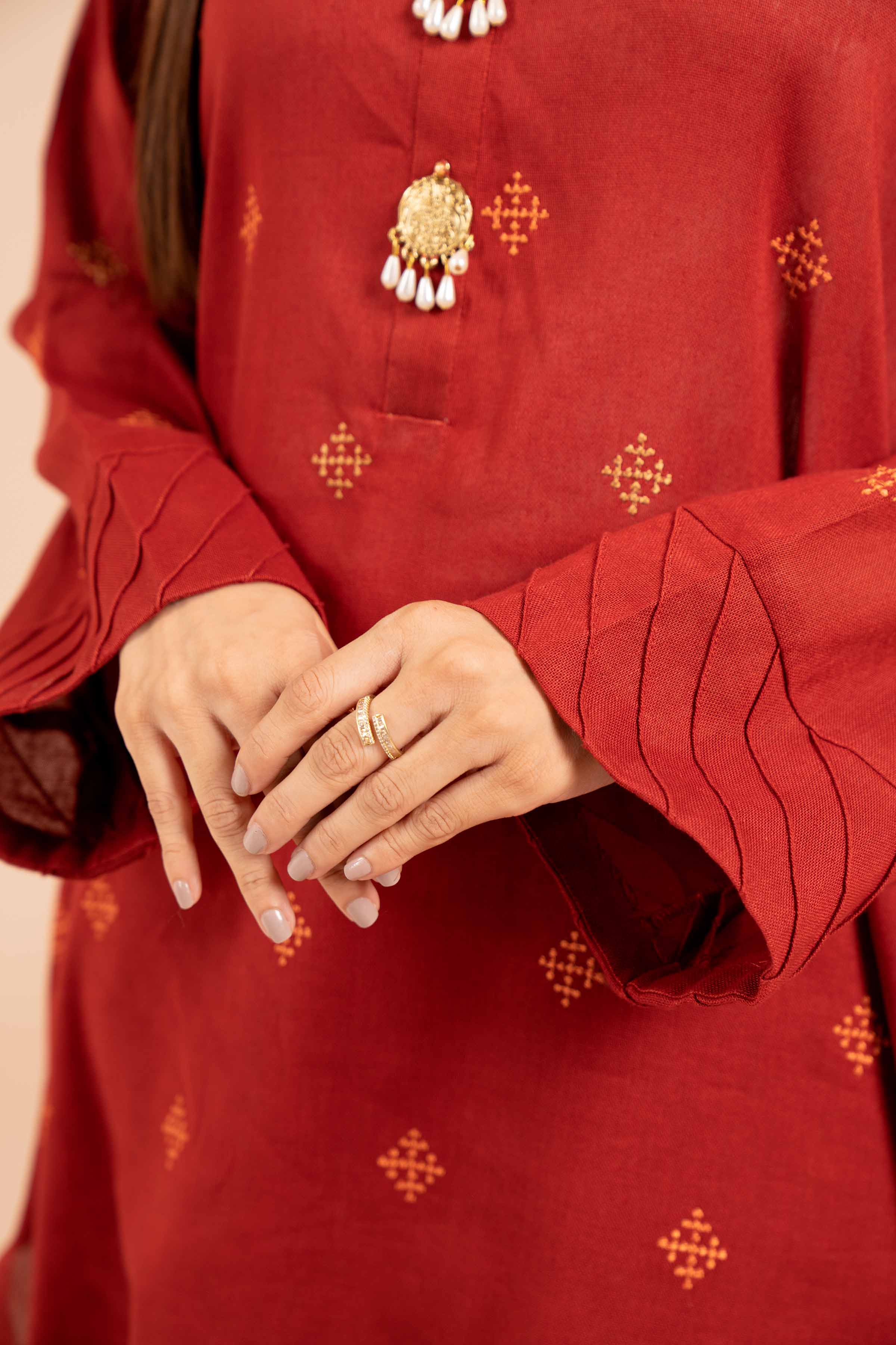 3 Piece - Embroidered Suit - 42404237 - Image 4