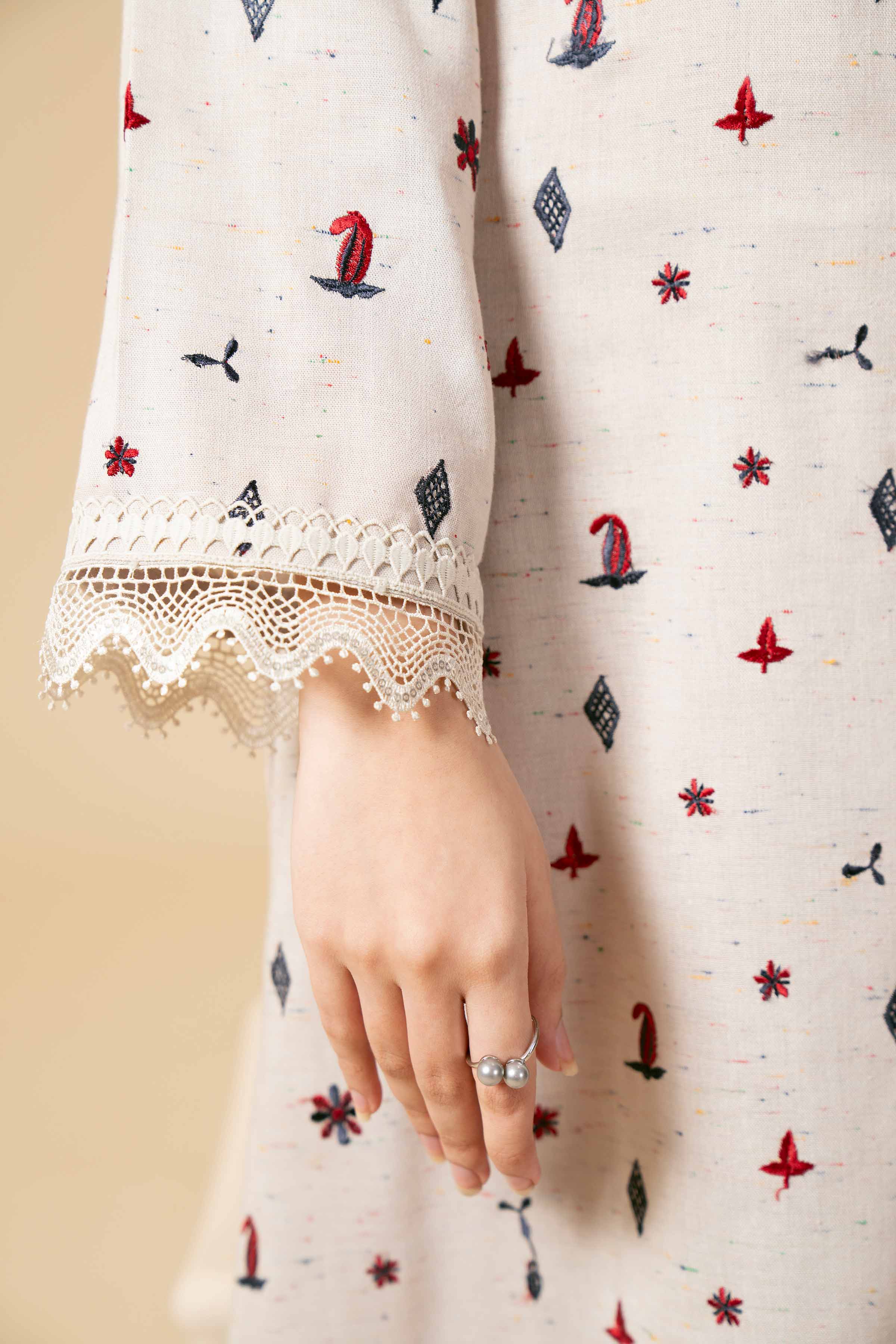 3 Piece - Embroidered Suit - 42404248 - Image 5