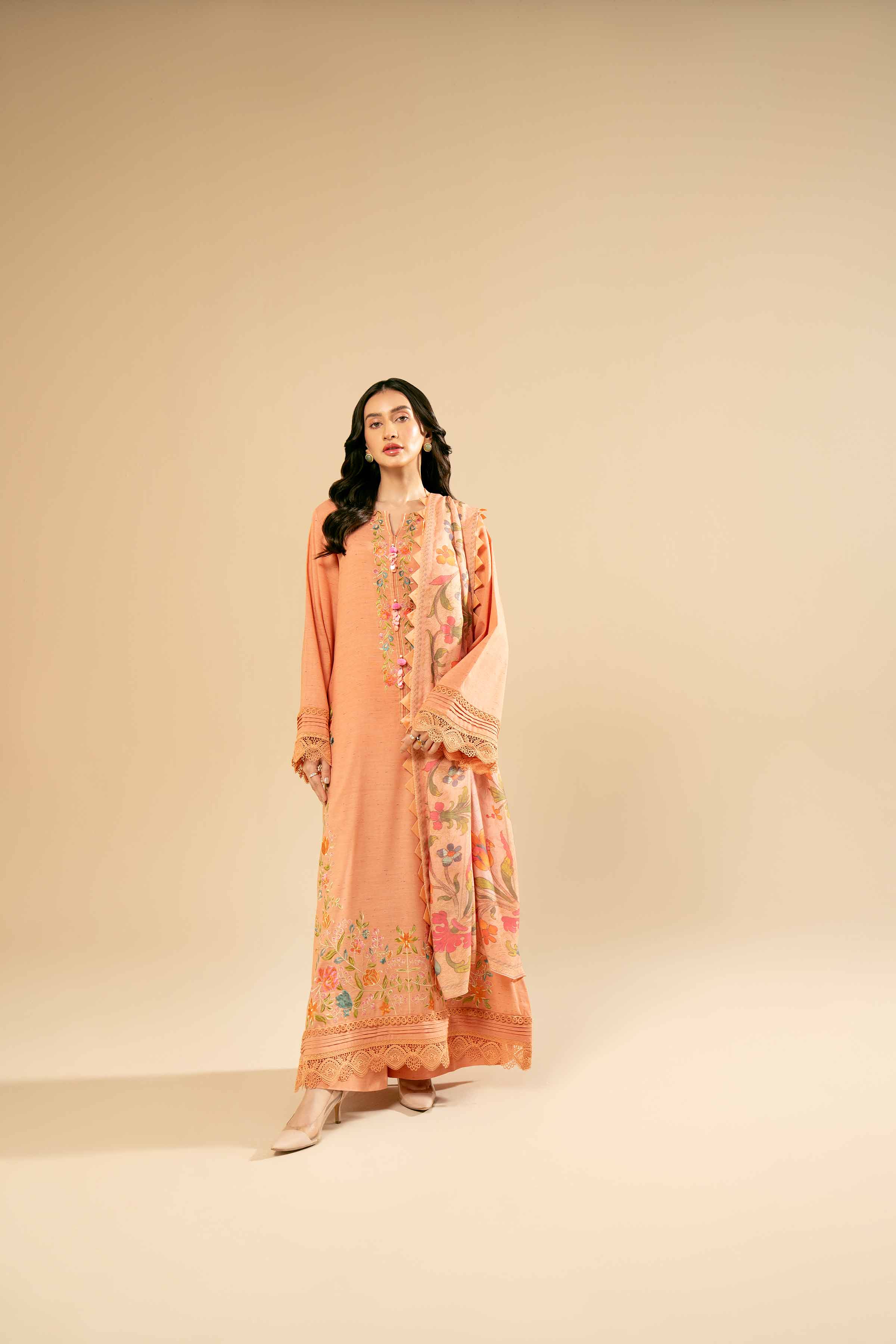 3 Piece - Embroidered Suit - 42404249 - Image 5