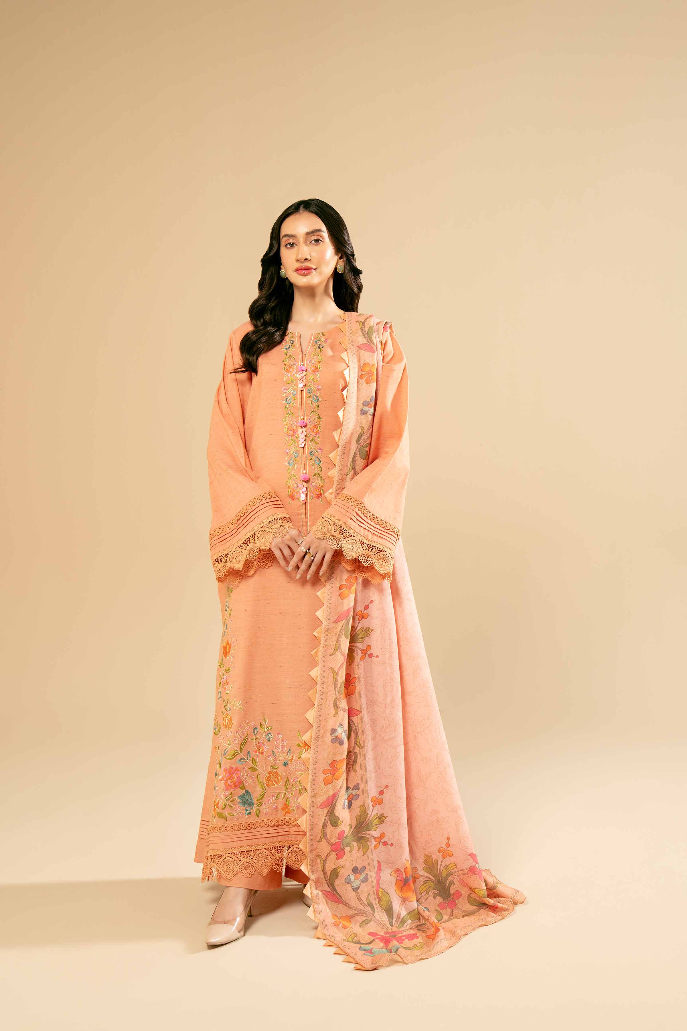 3 Piece - Embroidered Suit - 42404249 - Image 6