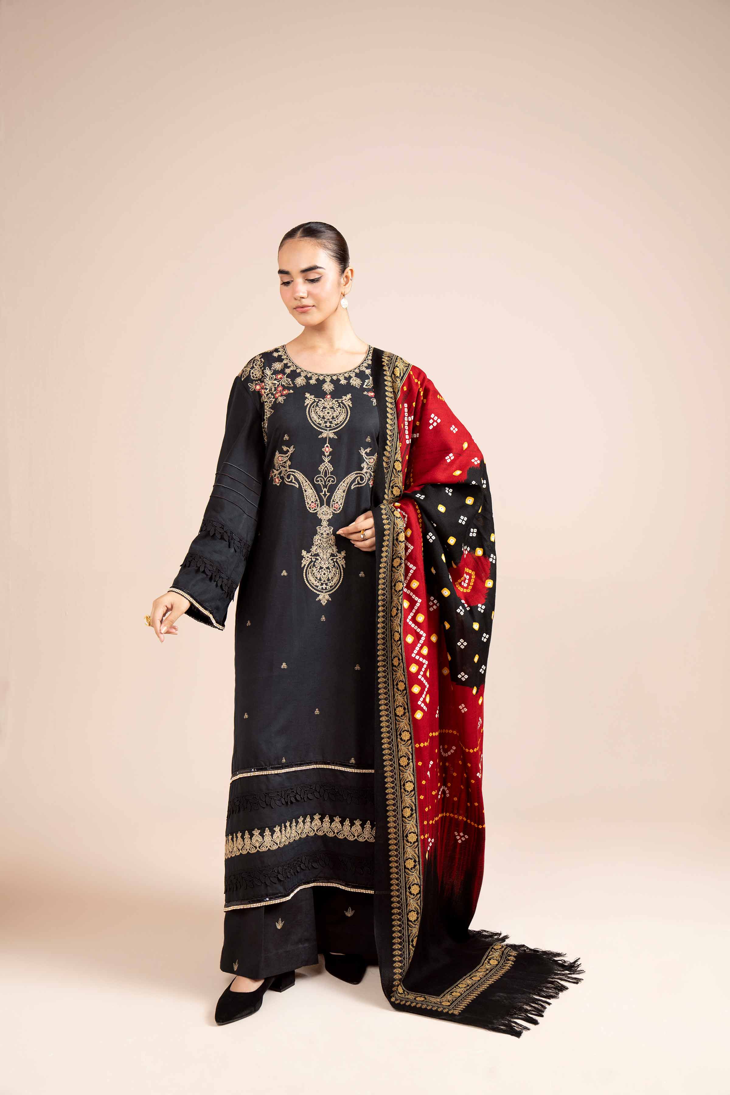 3 Piece - Embroidered Suit - 42404253 - Image 6