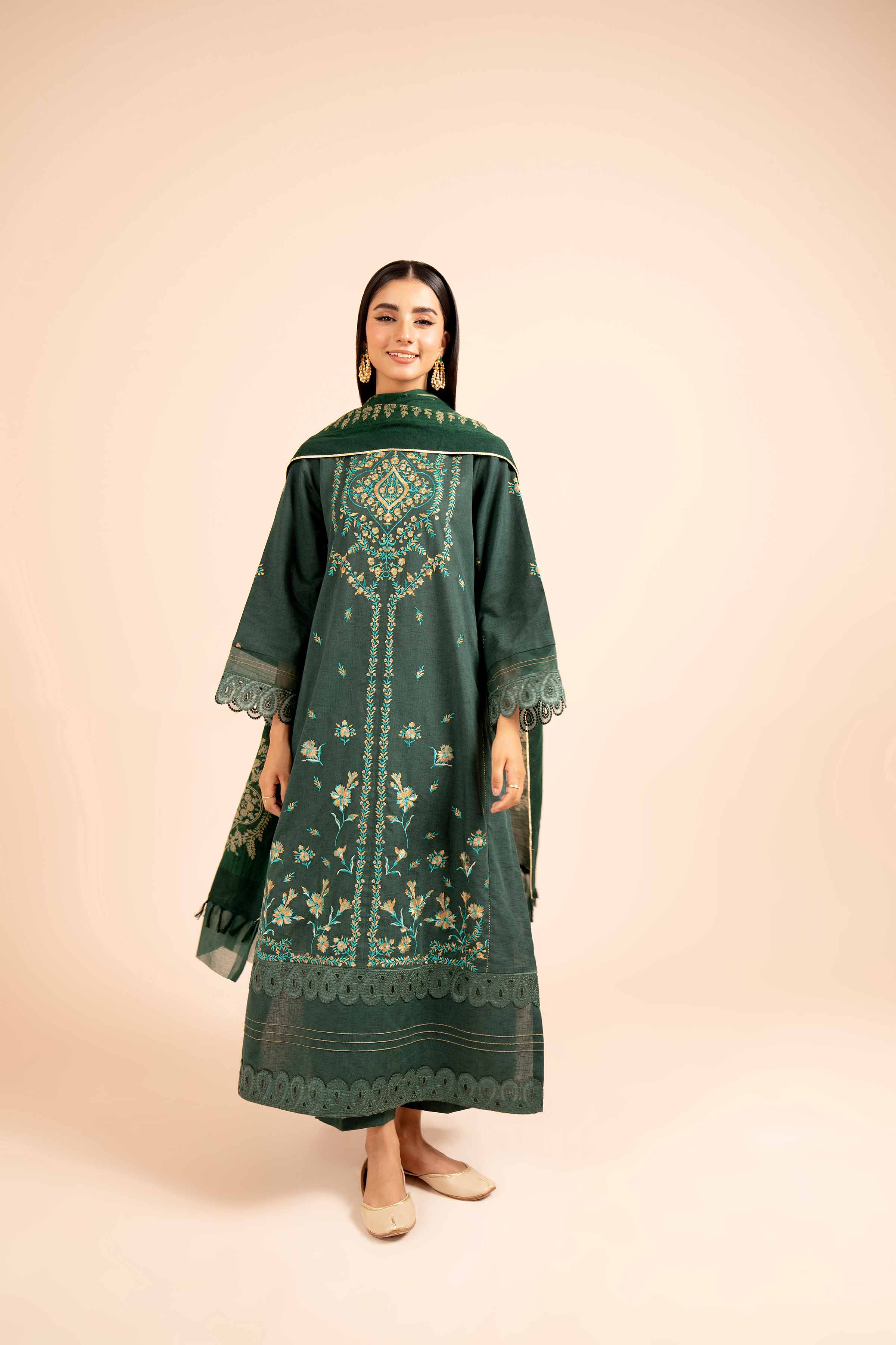 3 Piece - Embroidered Suit - 42404255 - Image 5