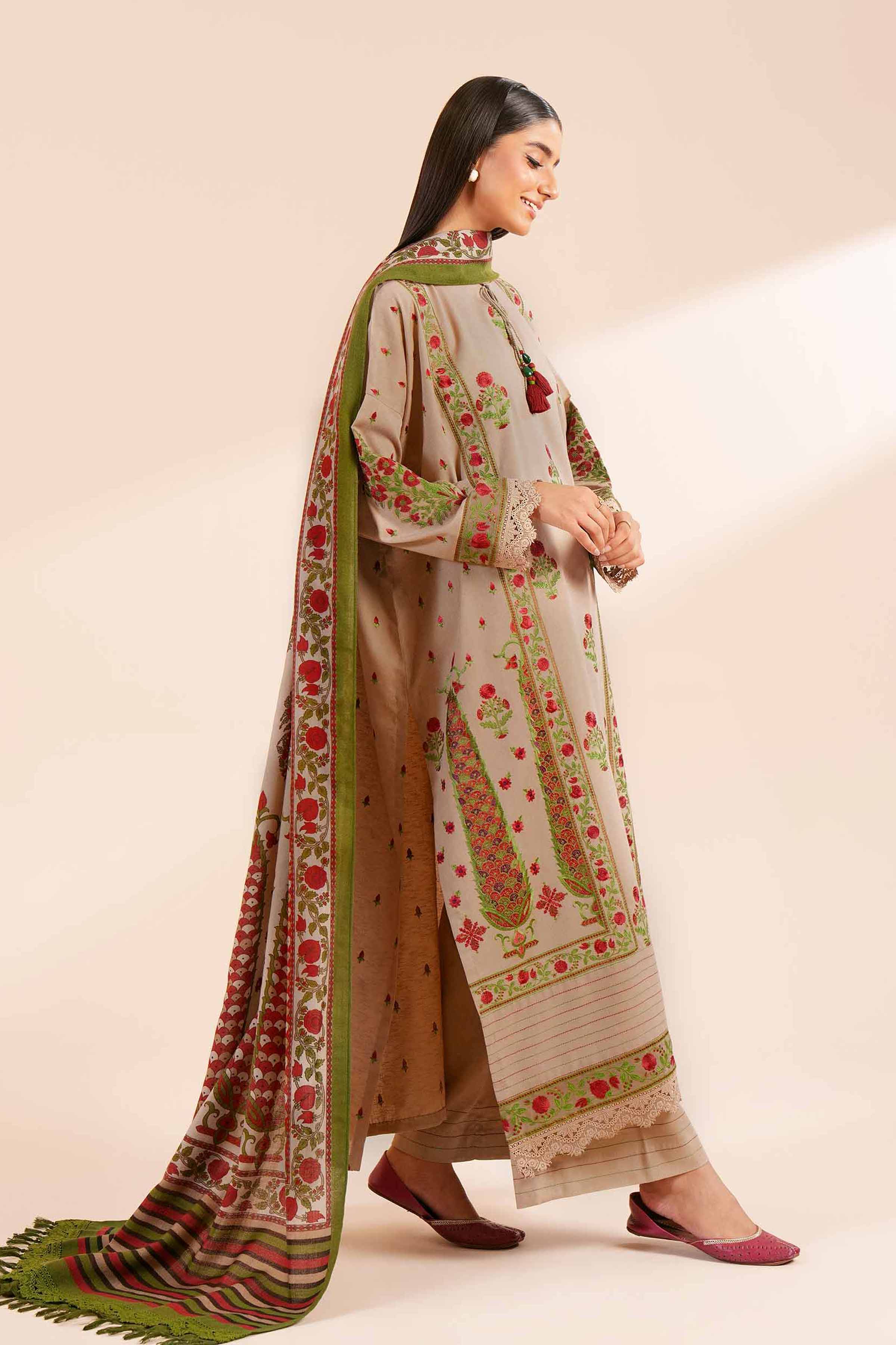 3 Piece - Embroidered Suit - 42404258 - Image 2
