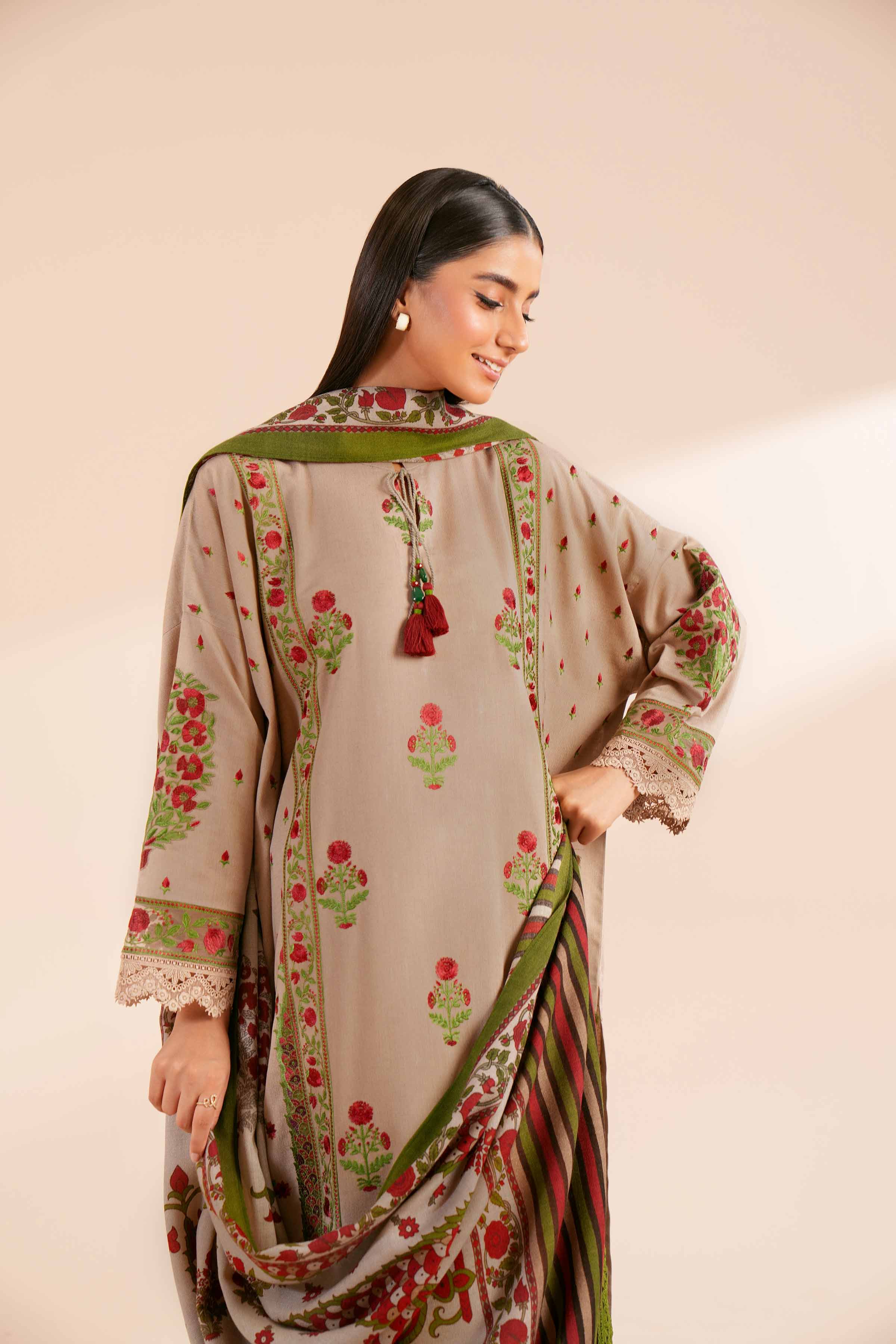3 Piece - Embroidered Suit - 42404258 - Image 5
