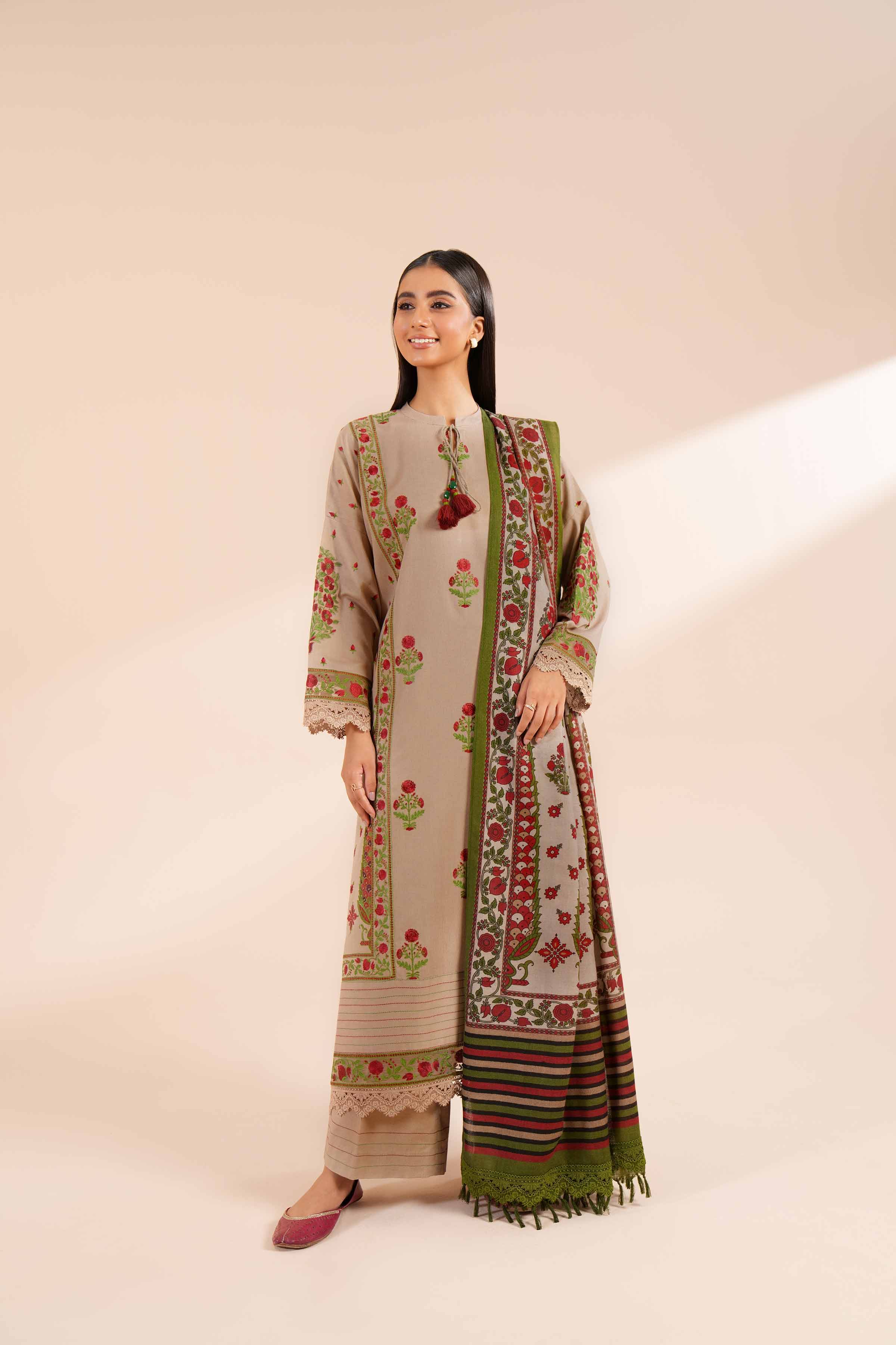 3 Piece - Embroidered Suit - 42404258 - Image 6