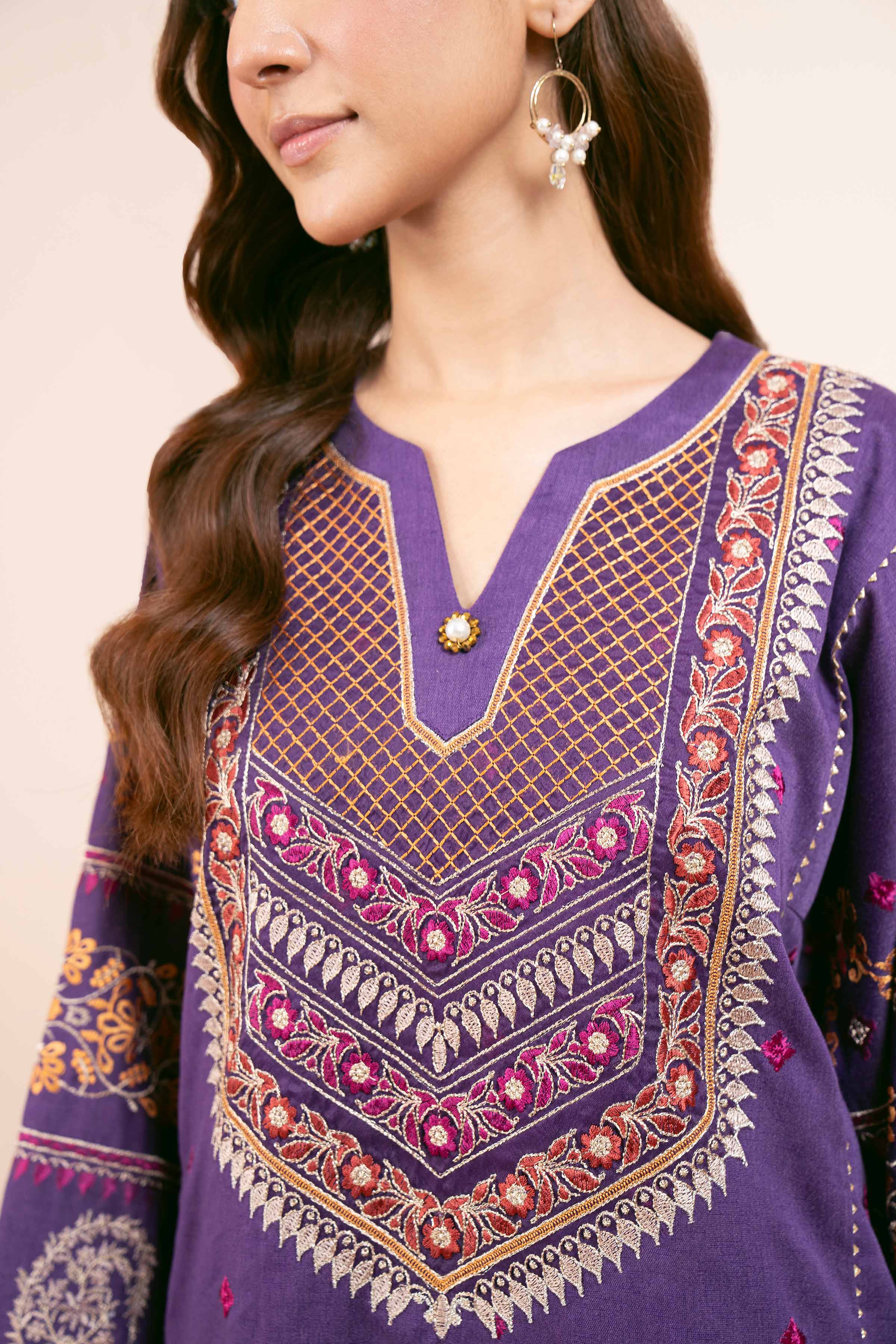 3 Piece - Embroidered Suit - 42404259 - Image 5