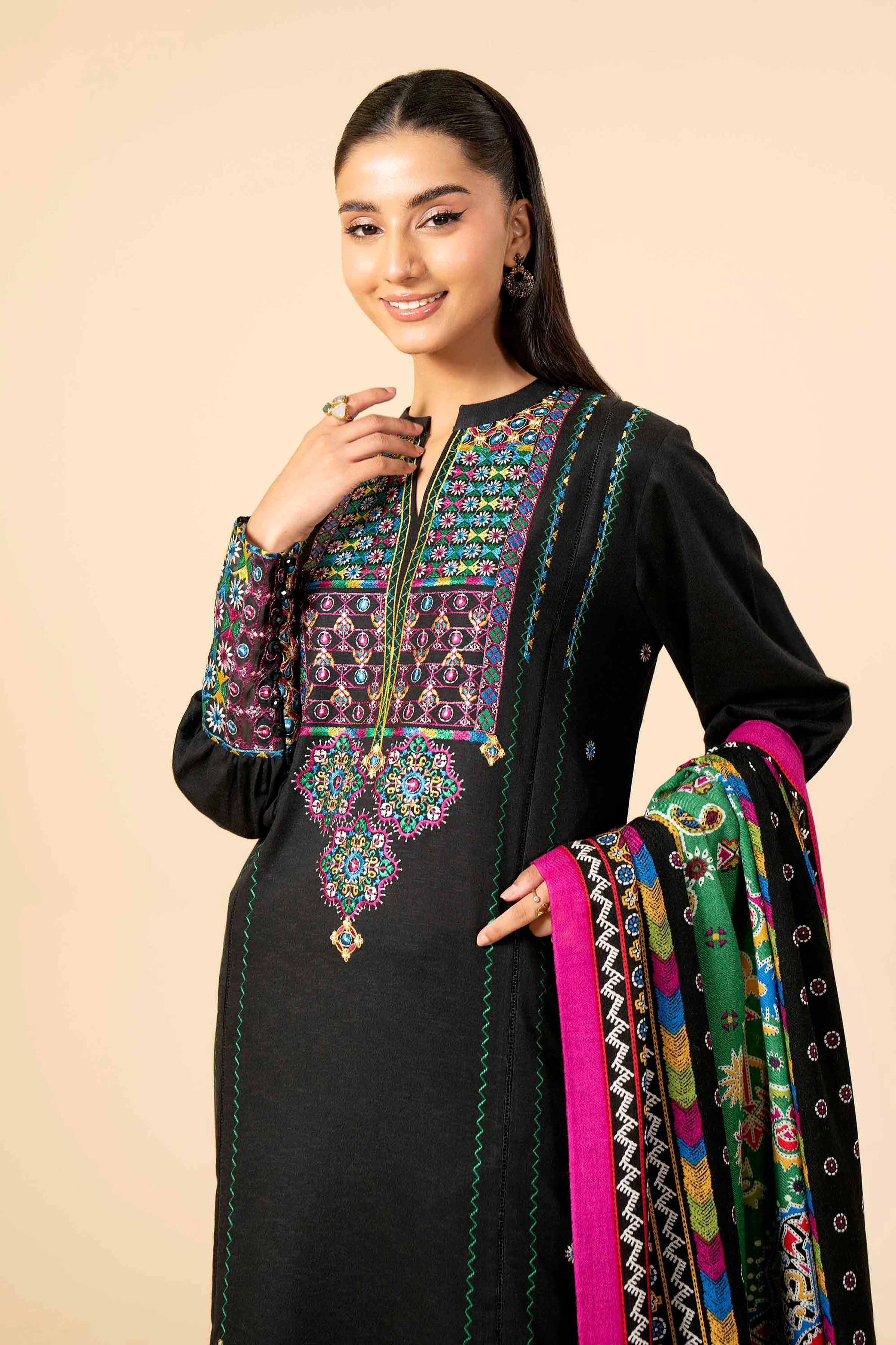 3 Piece - Embroidered Suit - 42404260 - Image 2