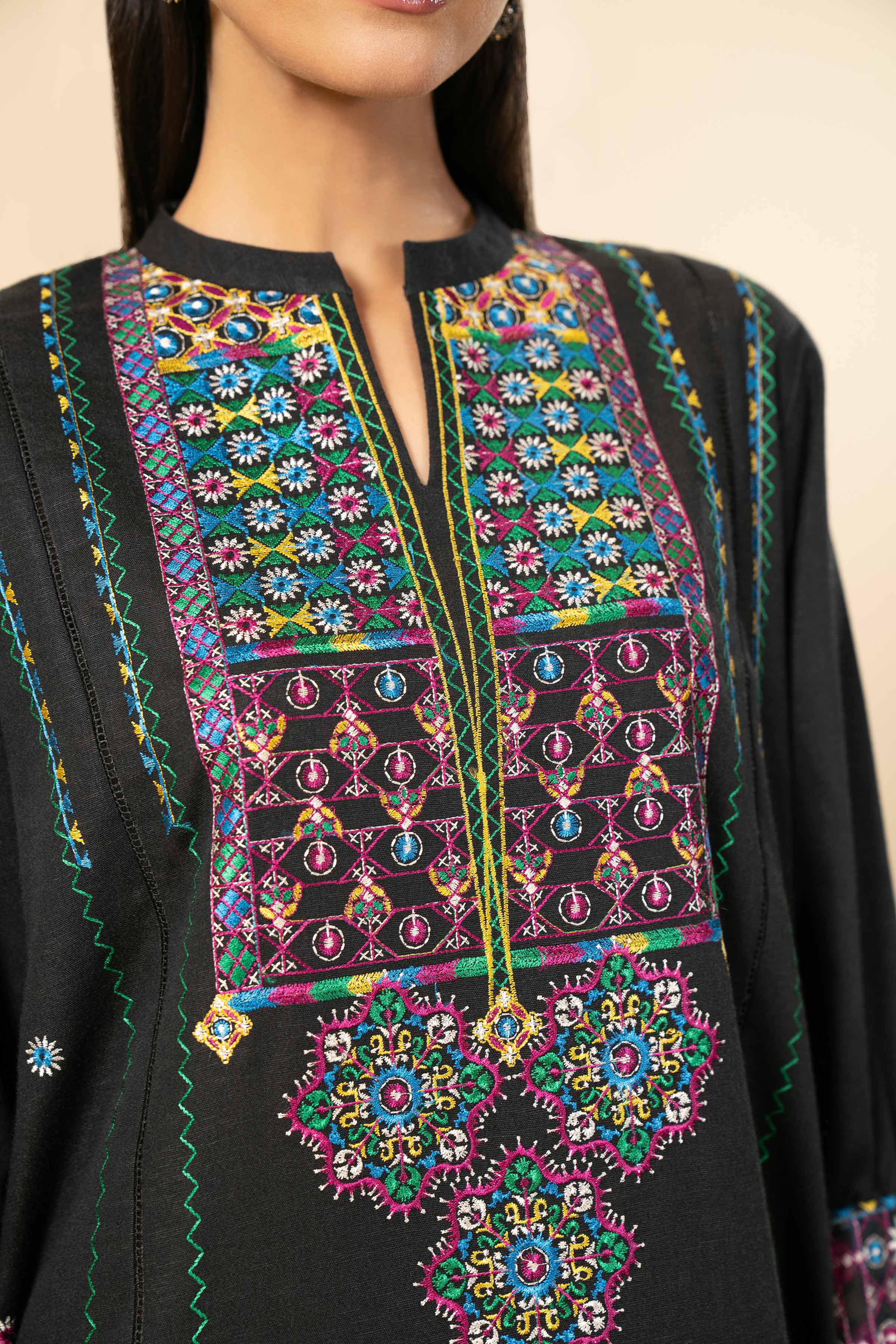 3 Piece - Embroidered Suit - 42404260 - Image 4