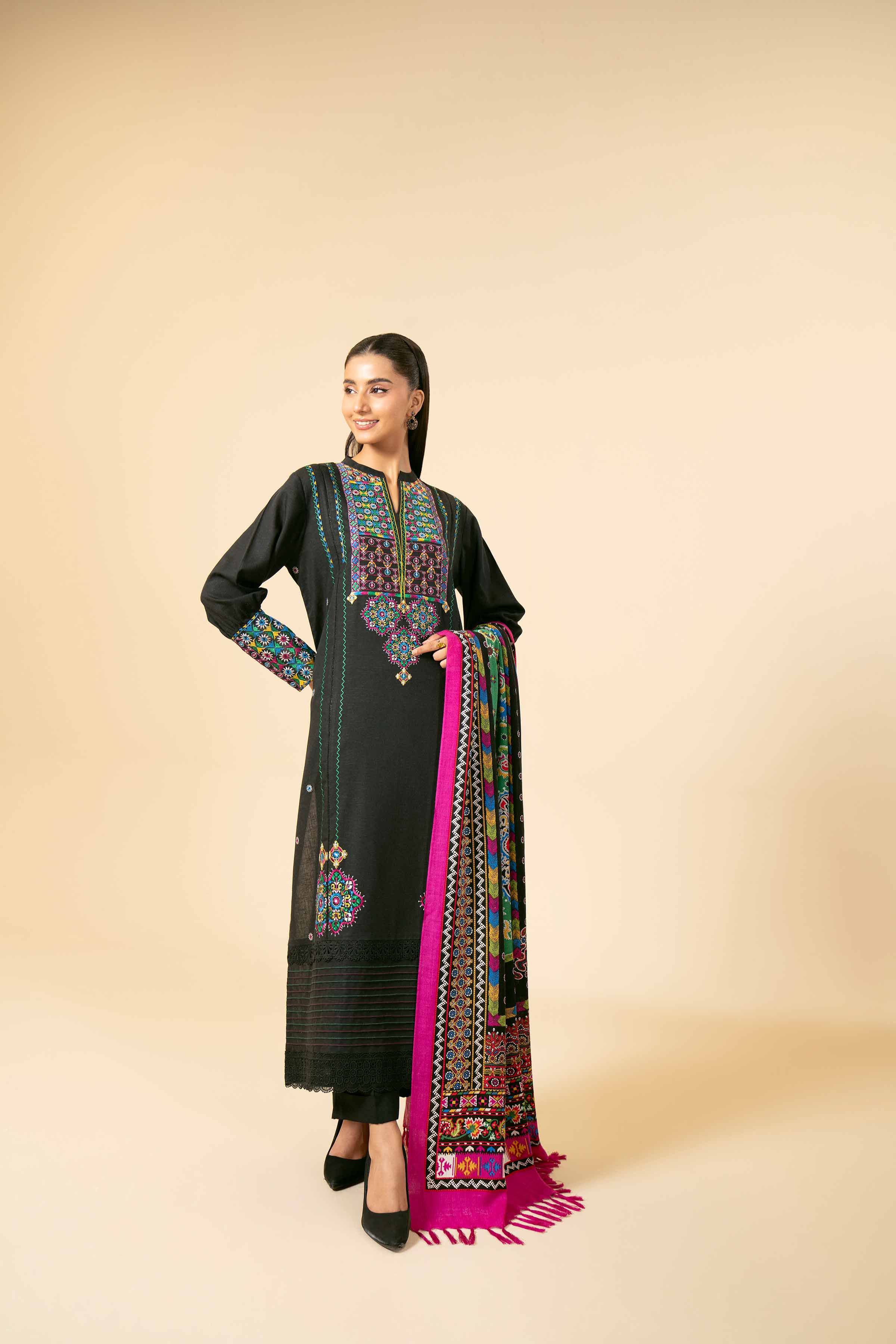 3 Piece - Embroidered Suit - 42404260 - Image 5