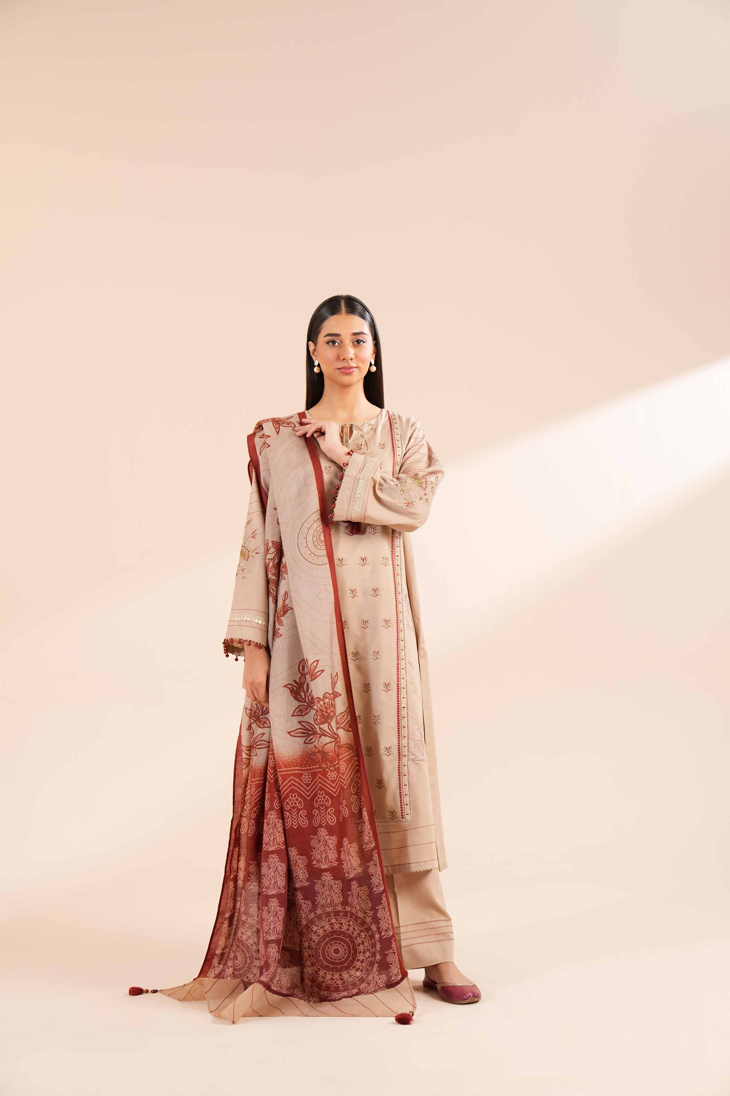 3 Piece - Embroidered Suit - 42404261 - Image 5